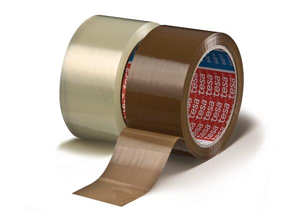 Tesa cinta adhesiva 12x Pack banda tesapack ® 64014 silencioso abrollend transparente