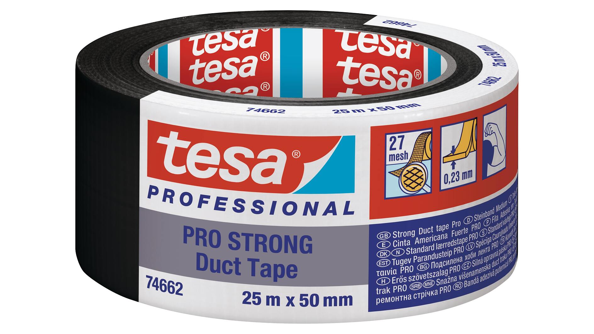 tesa® PRO 74662 STRONG Duct Tape - tesa