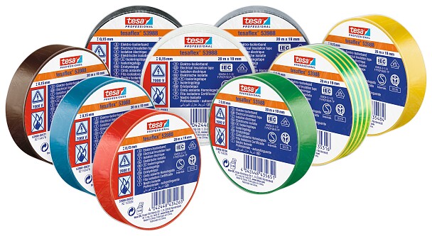 tesa® Professional 53988 tesaflex Electrical Insulating Tape - tesa