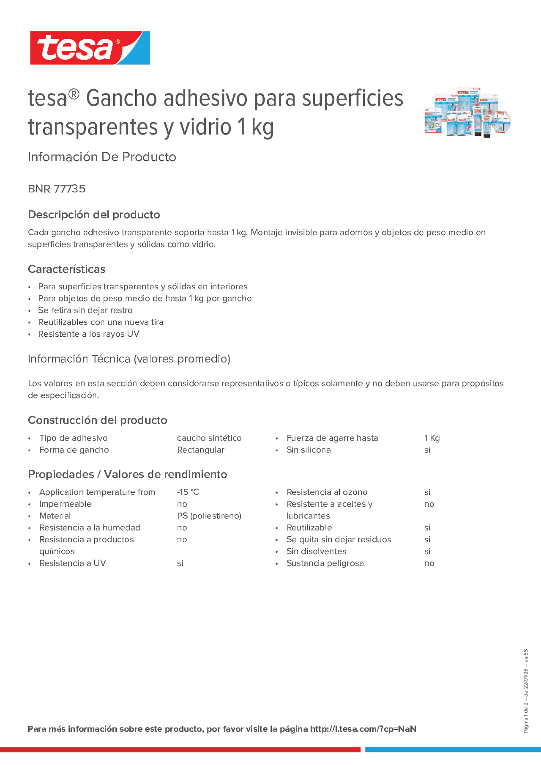 Product information_tesa® 77735_es-ES