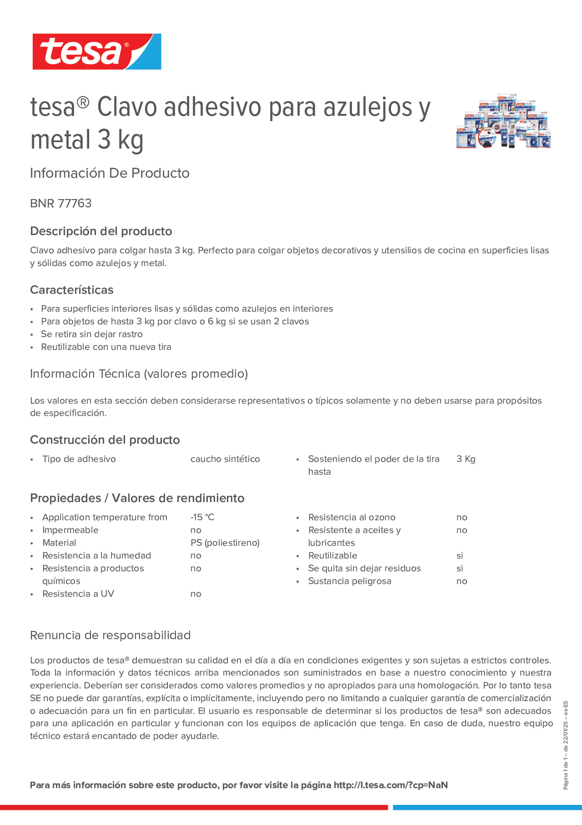 Product information_tesa® 77763_es-ES