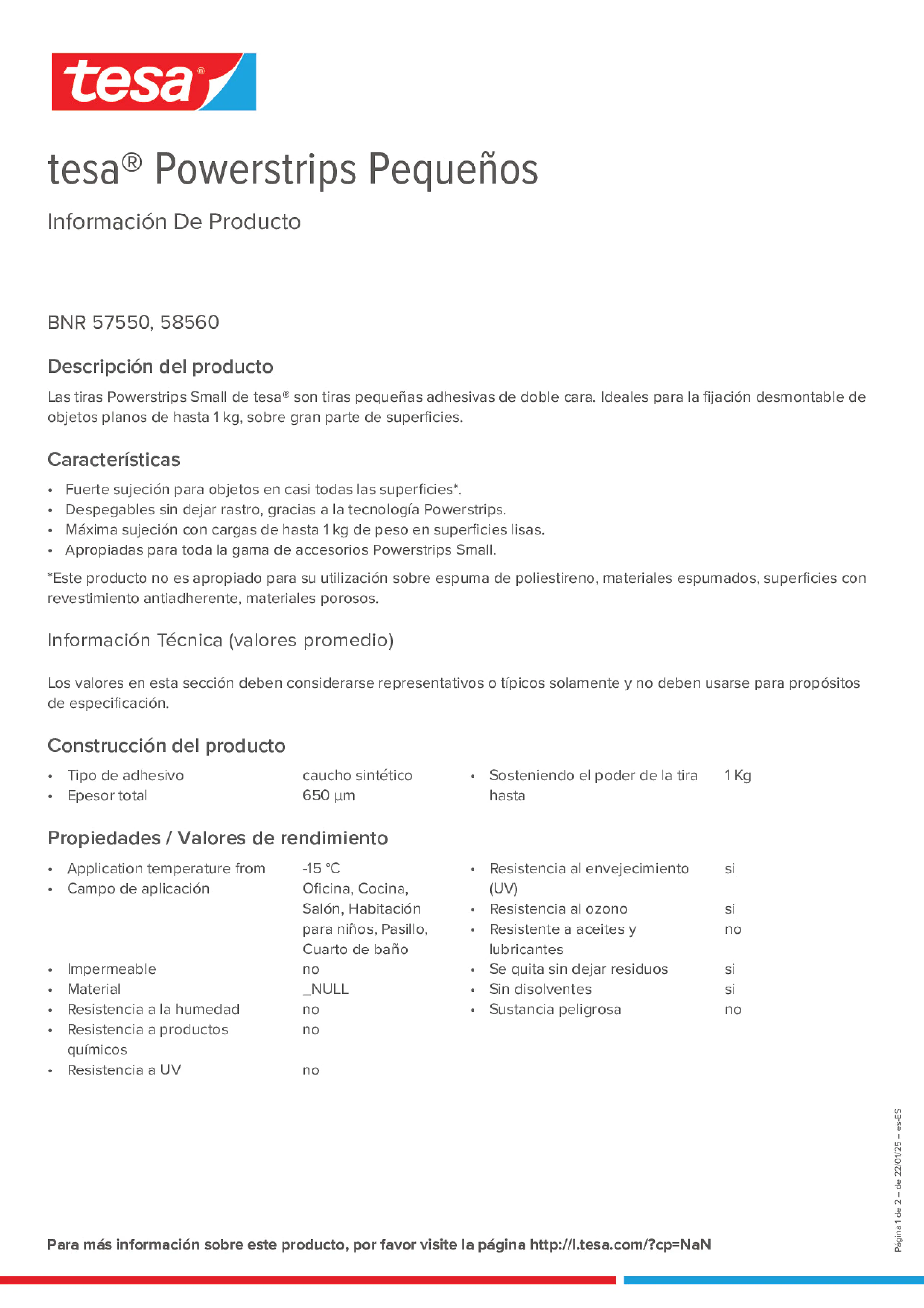 Product information_tesa® Powerstrips 58560_es-ES
