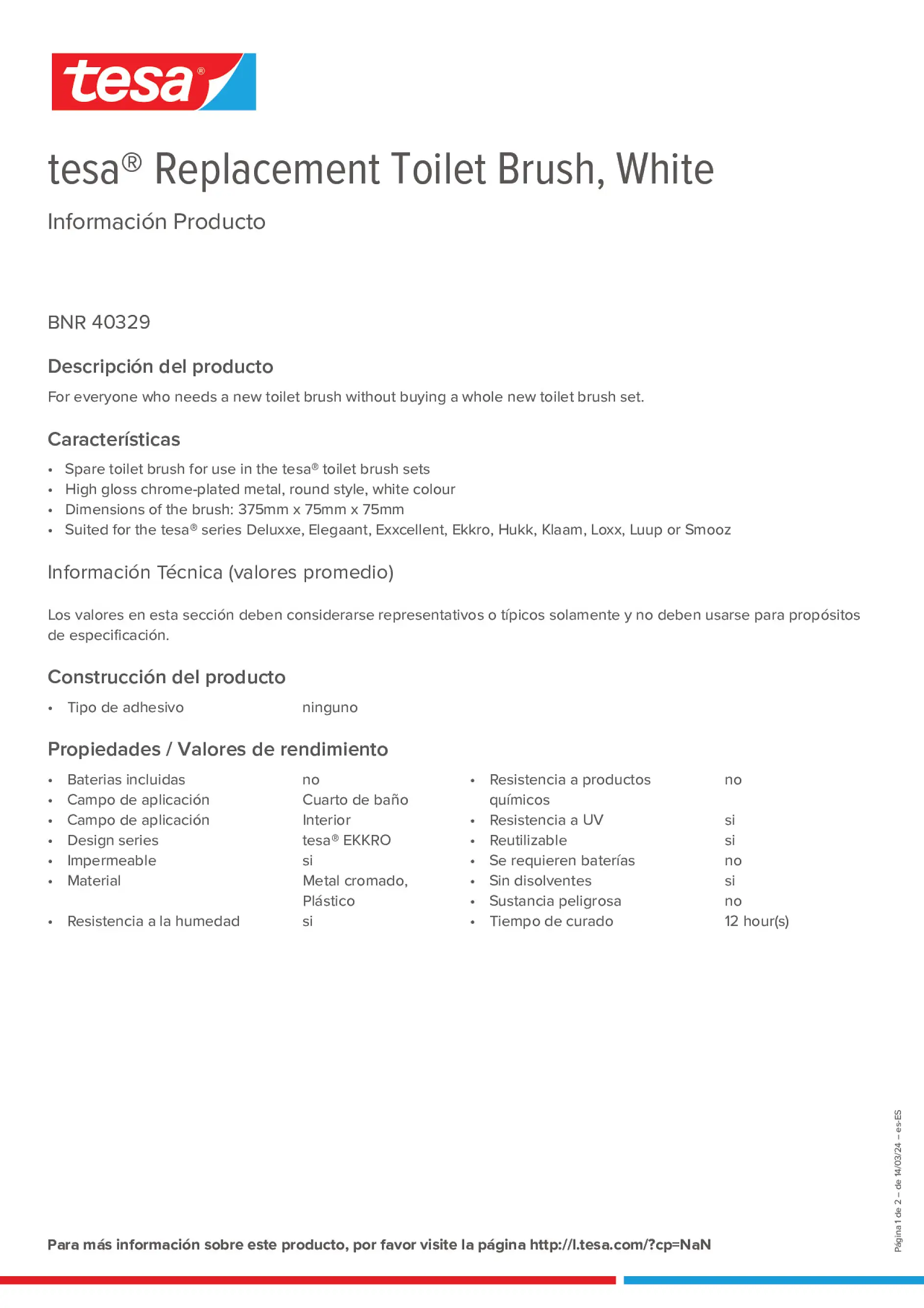 Product information_tesa® 40329_es-ES