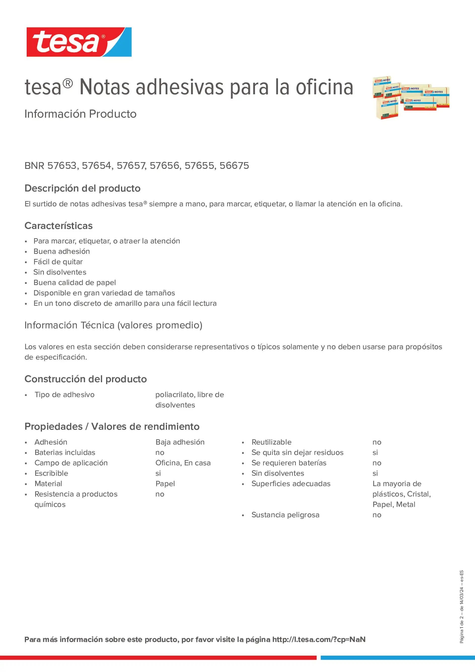 Product information_tesa® 57655_es-ES