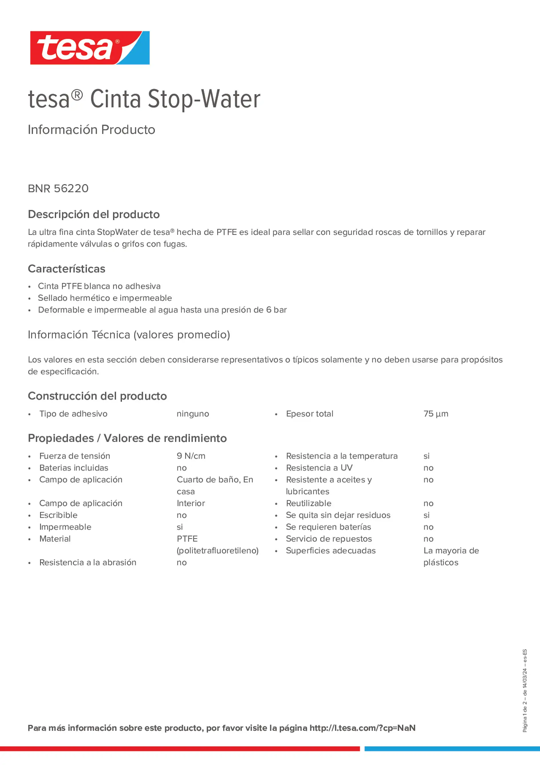 Product information_tesa® 56220_es-ES