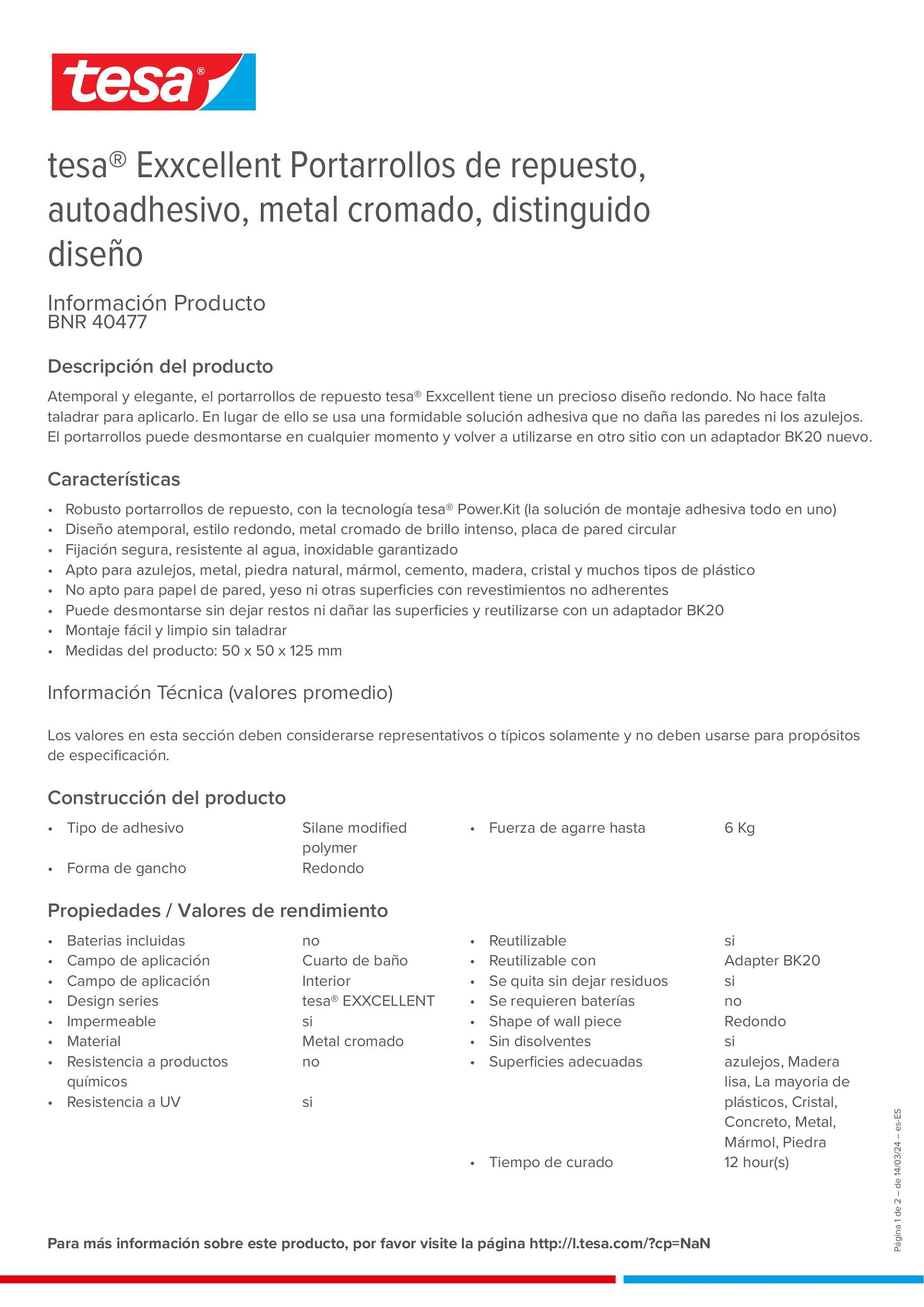 Product information_tesa® 40477_es-ES