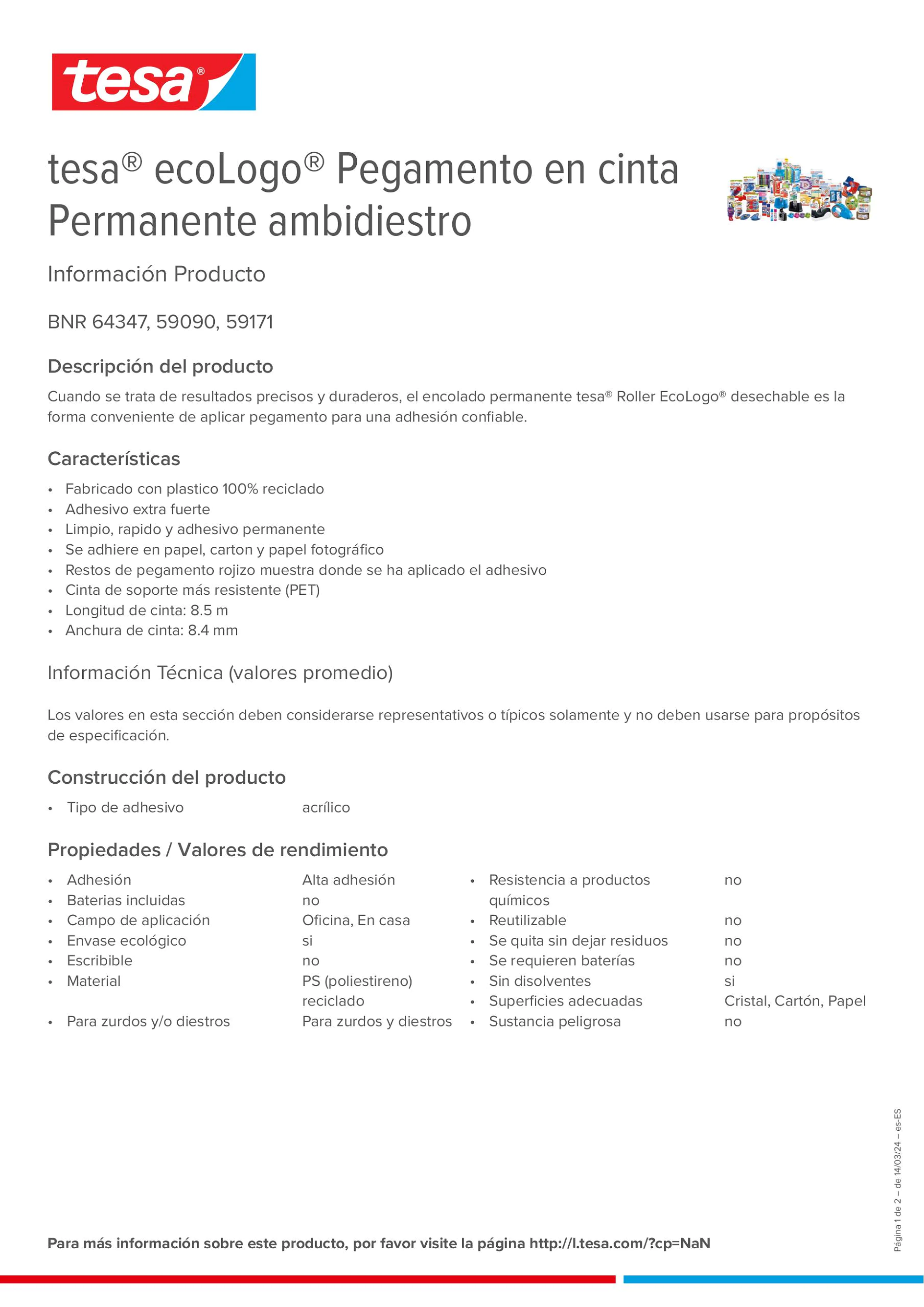 Product information_tesa® 59090_es-ES