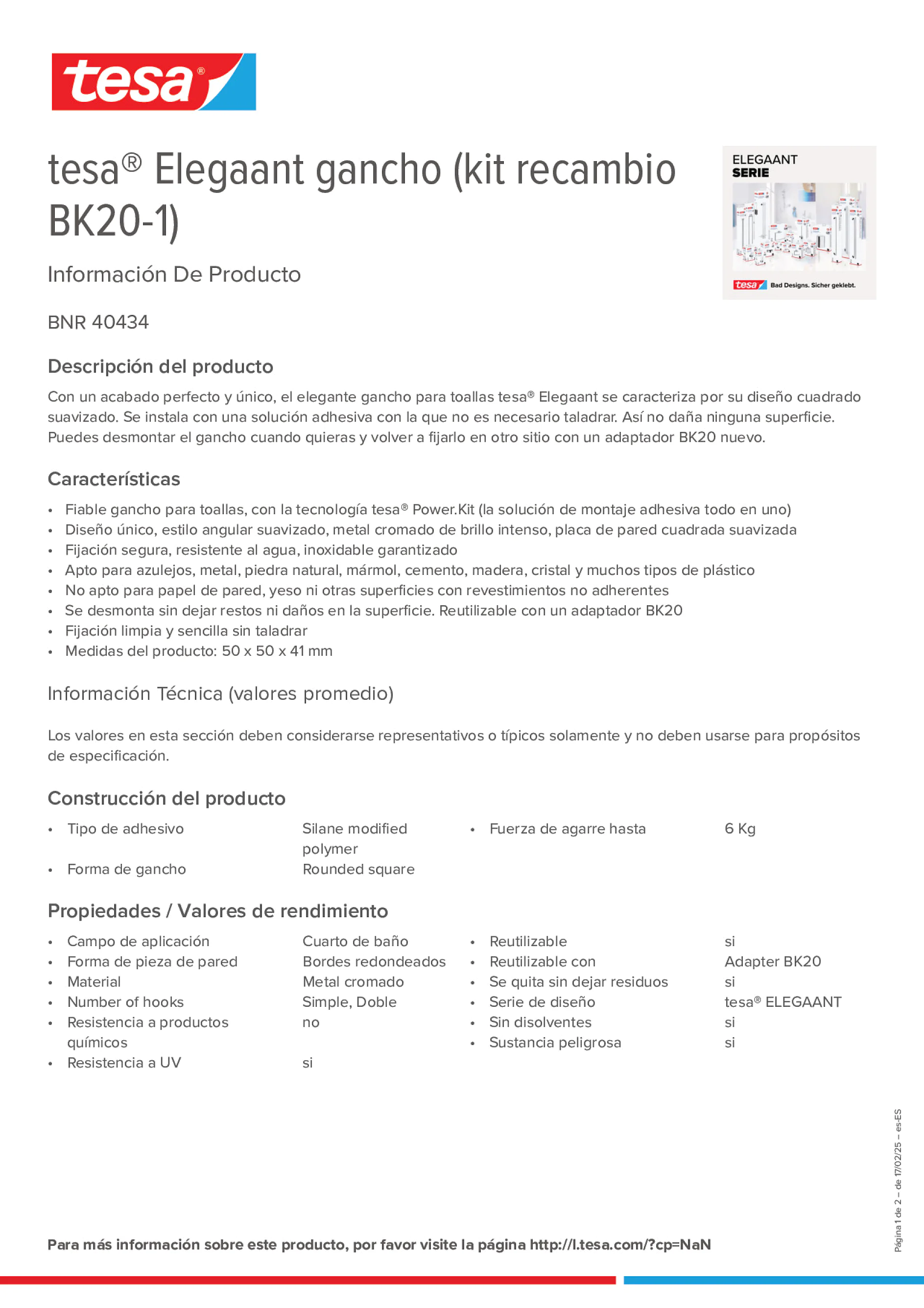 Product information_tesa® 40434_es-ES