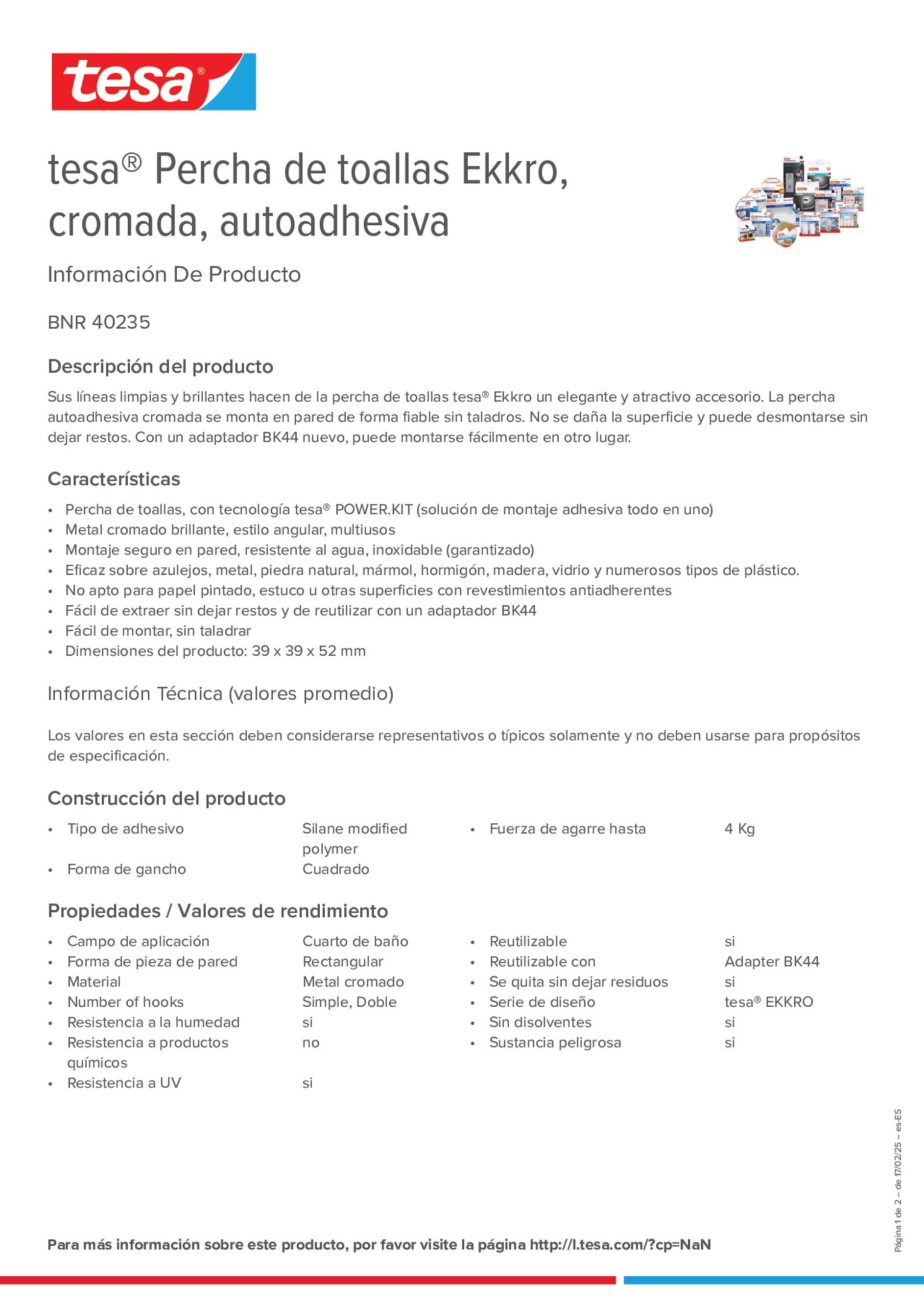 Product information_tesa® 40235_es-ES