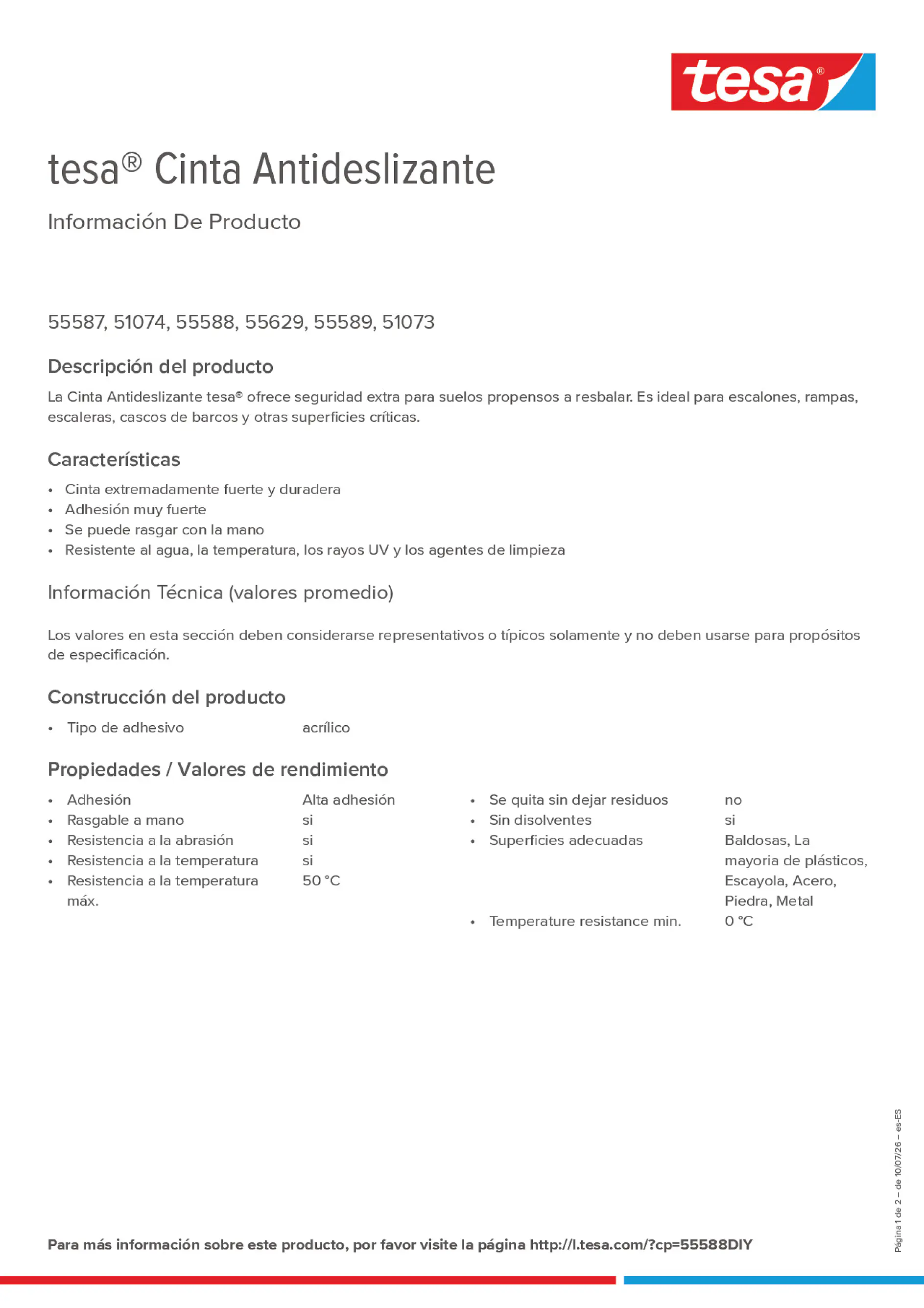 Product information_tesa® 55588DIY_es-ES