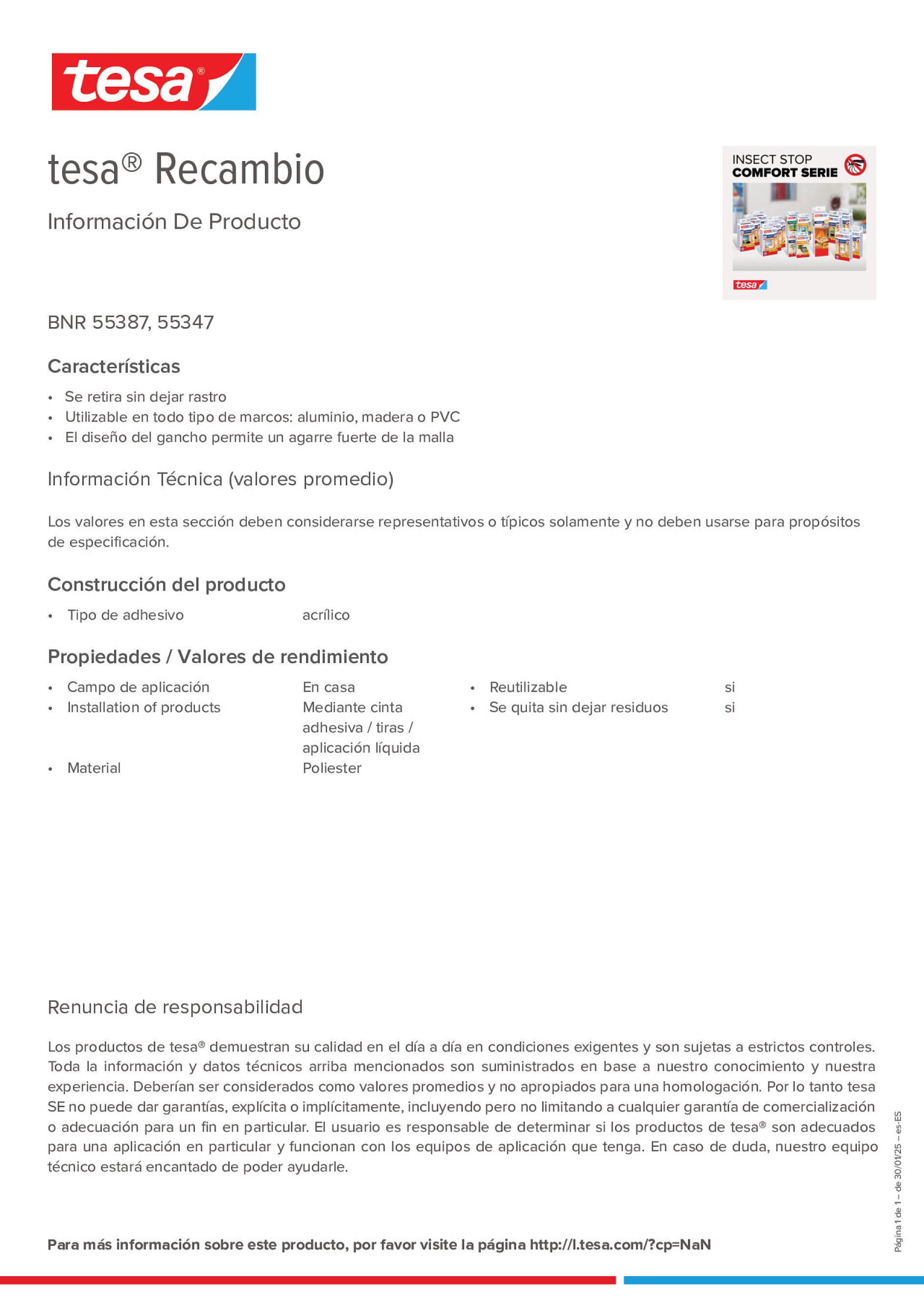 Product information_tesa® 55345_es-ES
