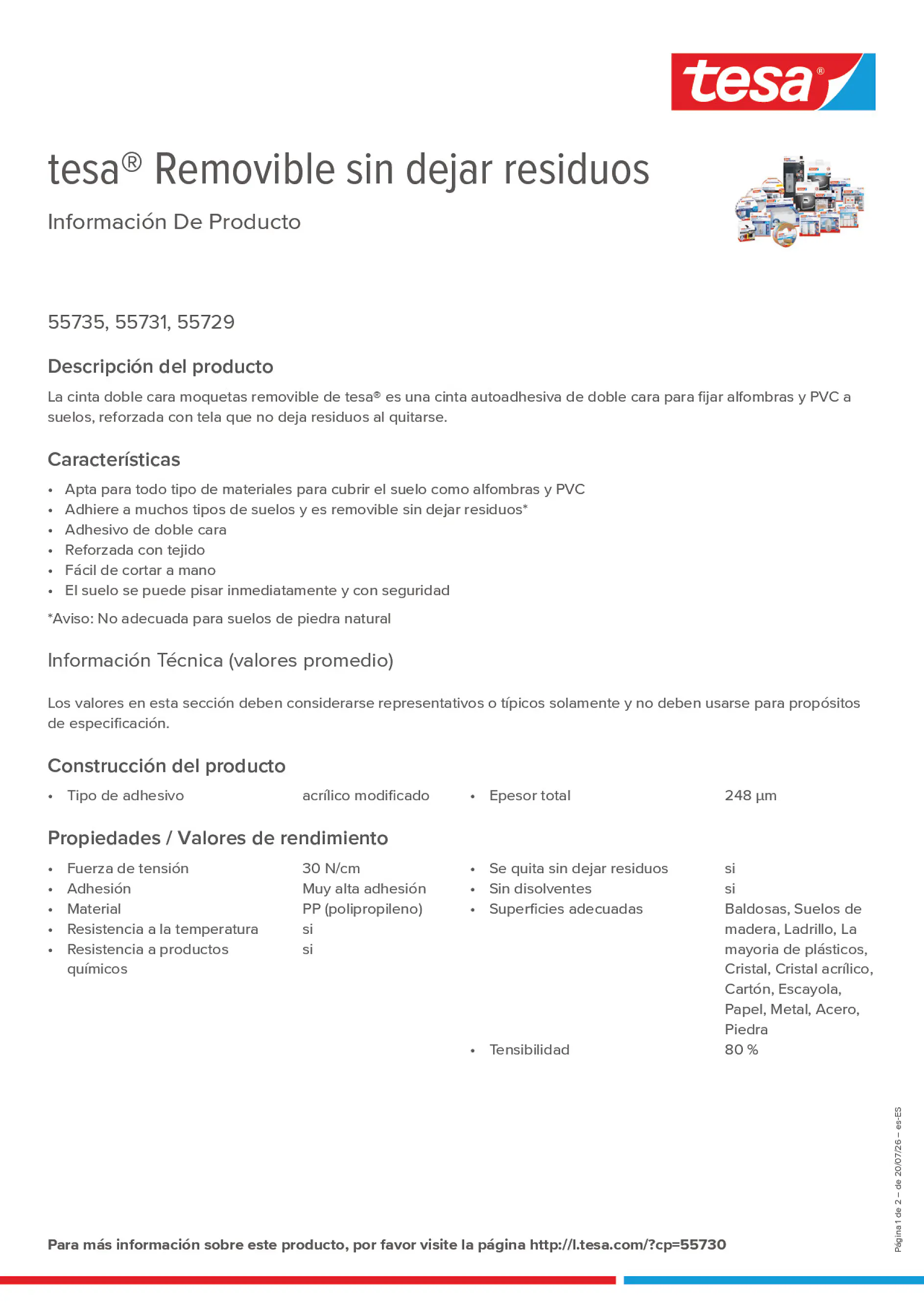 Product information_tesa® 55730_es-ES