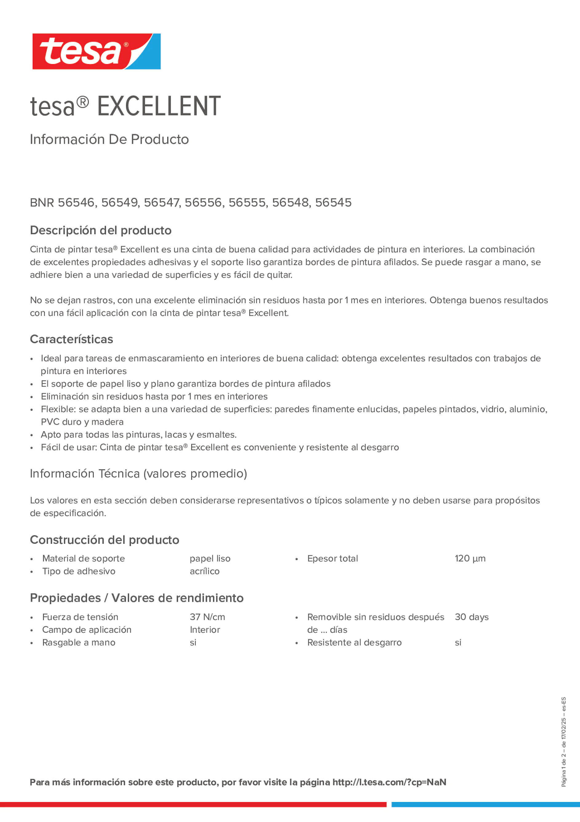 Product information_tesa® 56548_es-ES