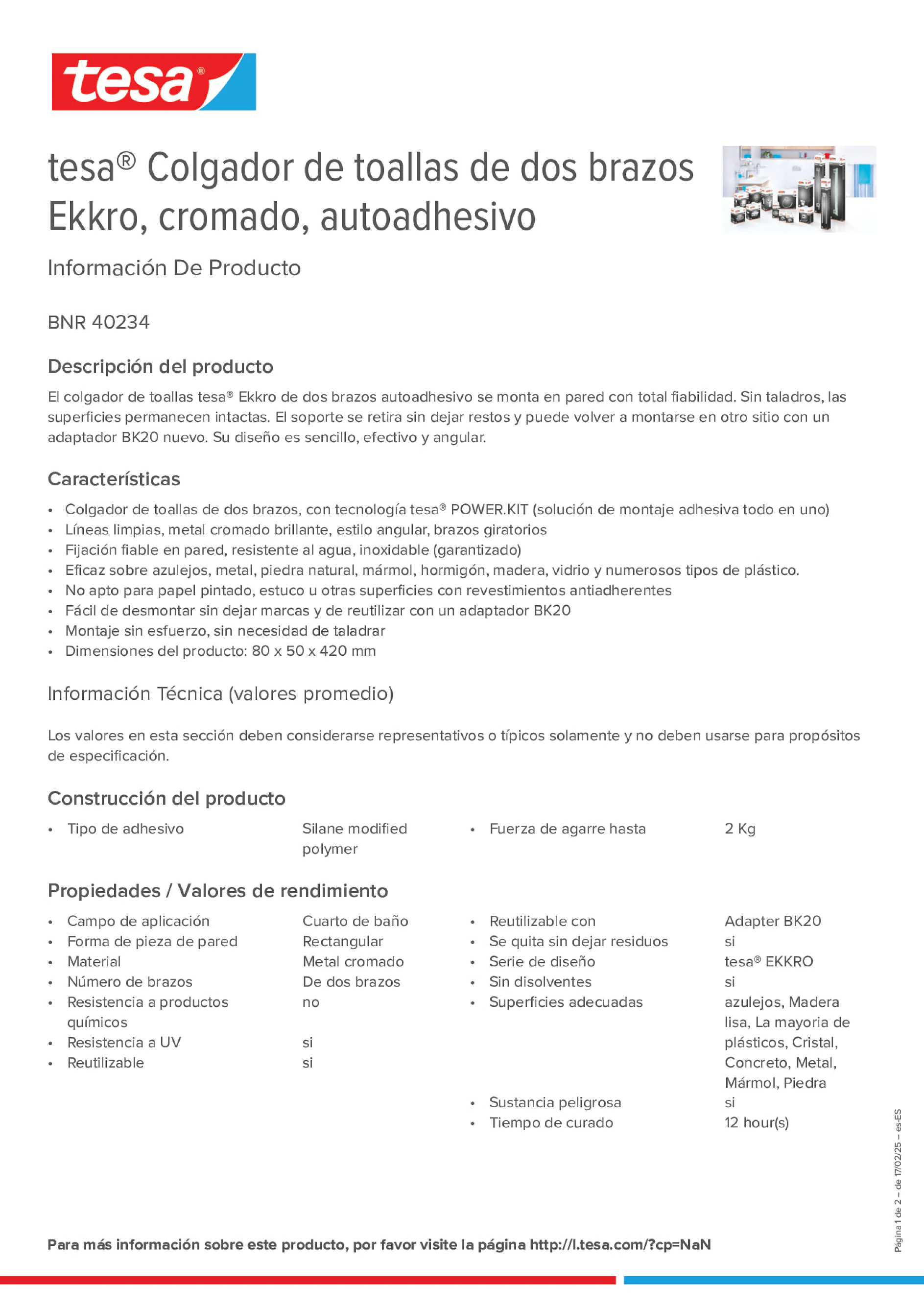 Product information_tesa® 40234_es-ES