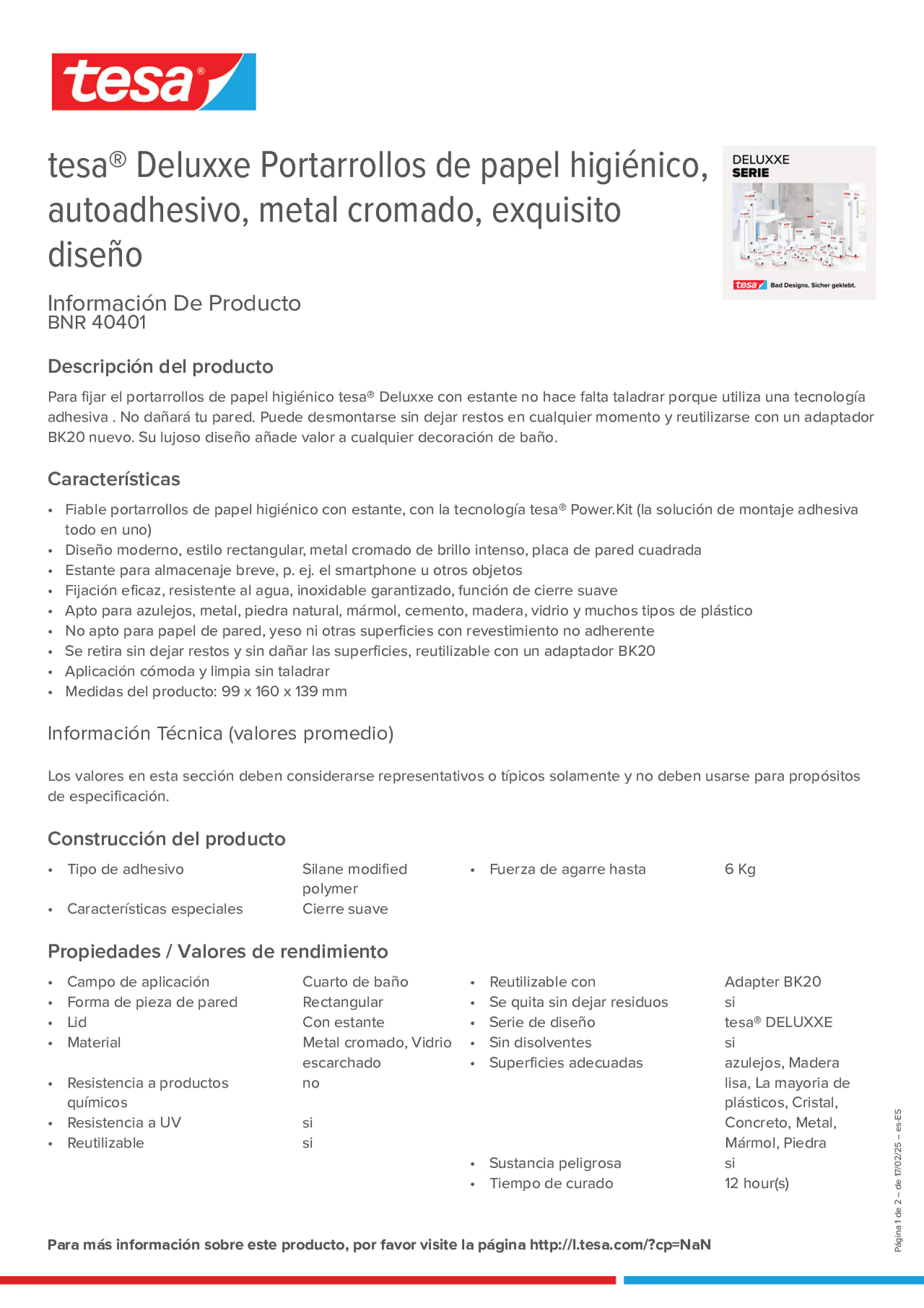 Product information_tesa® 40401_es-ES