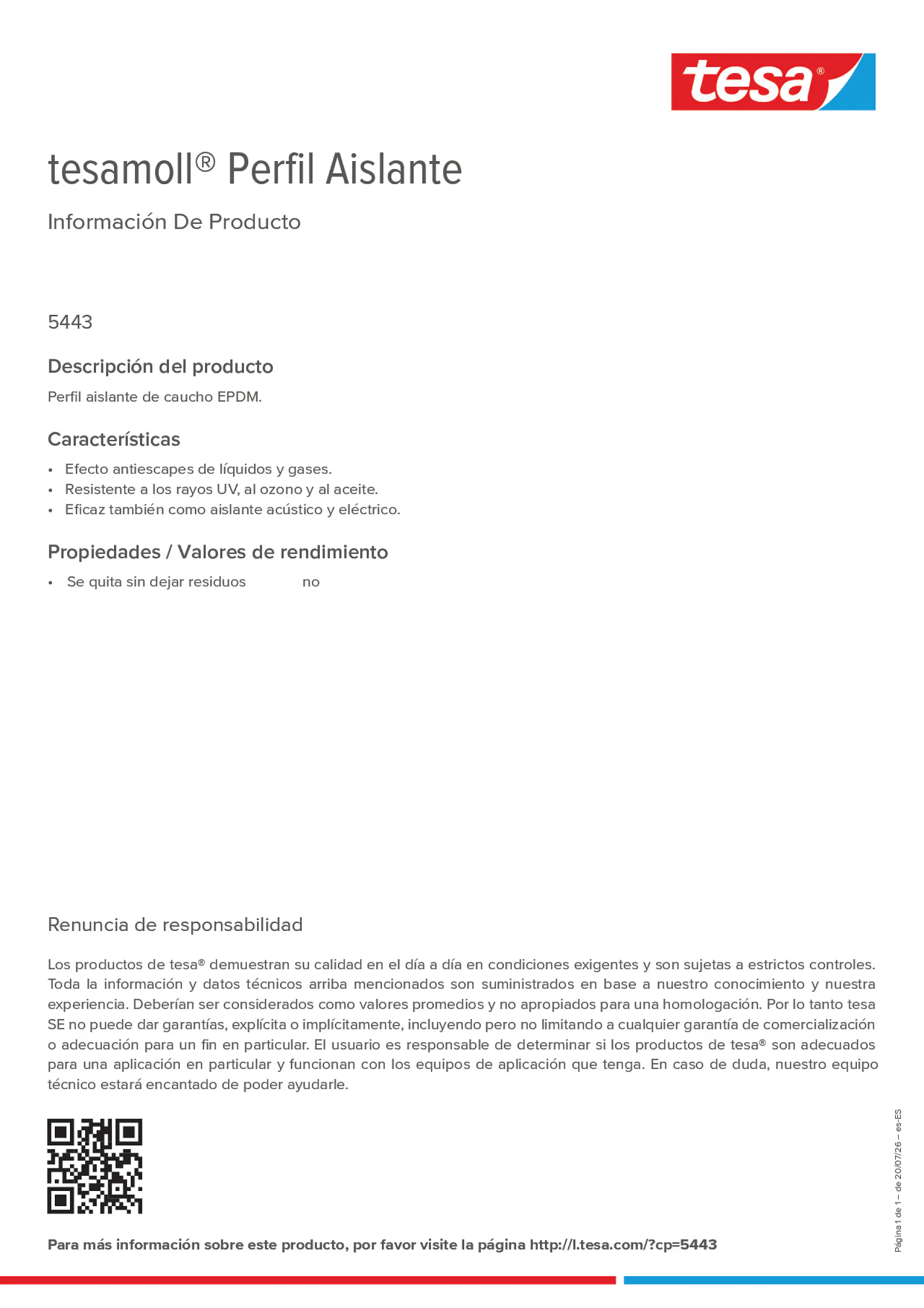 Product information_tesamoll® 5443_es-ES