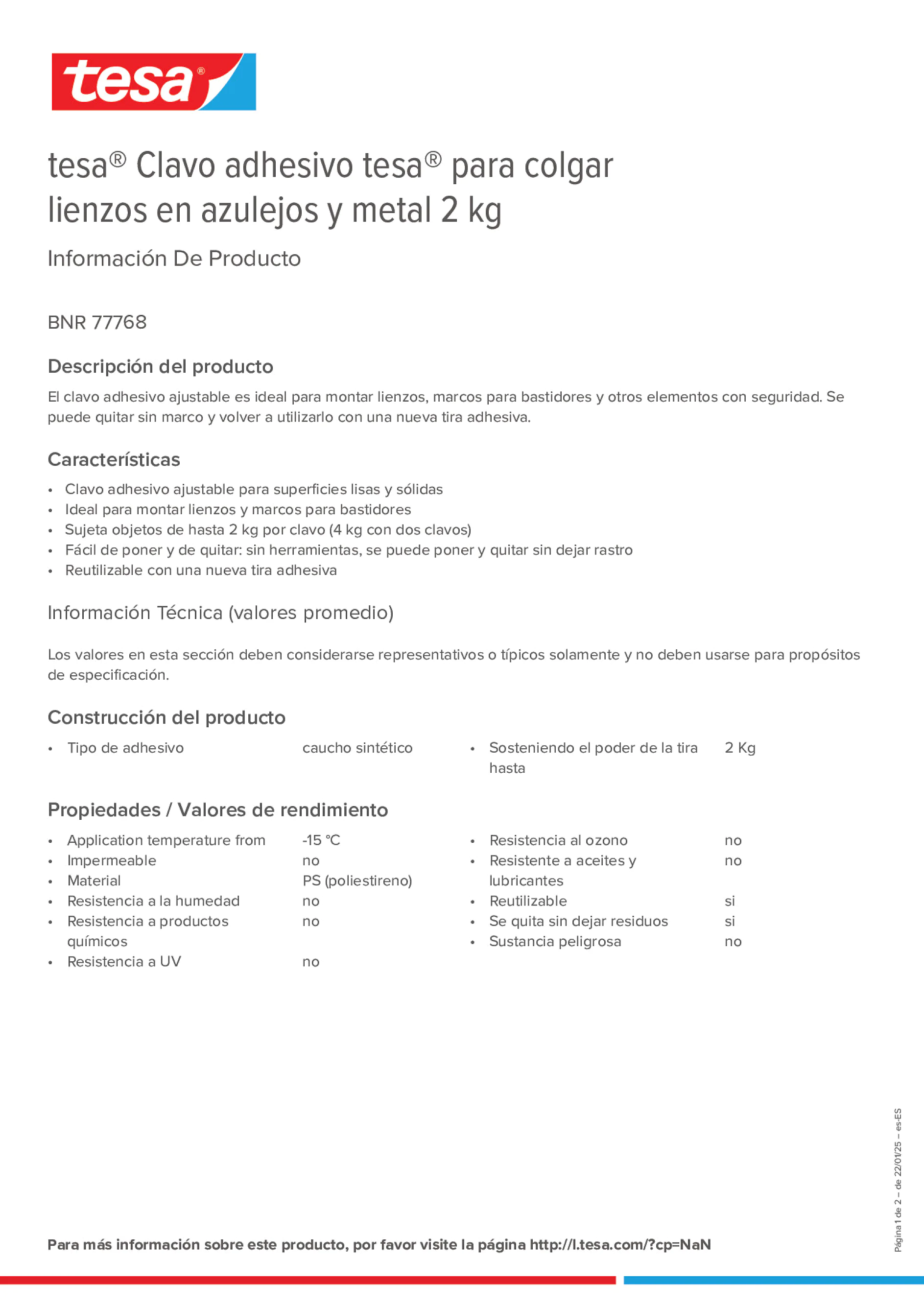 Product information_tesa® 77768_es-ES