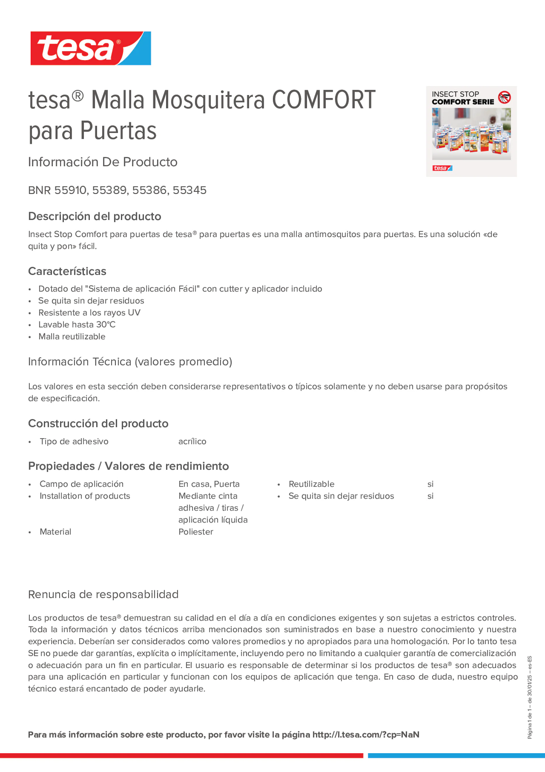 Product information_tesa® 55910_es-ES