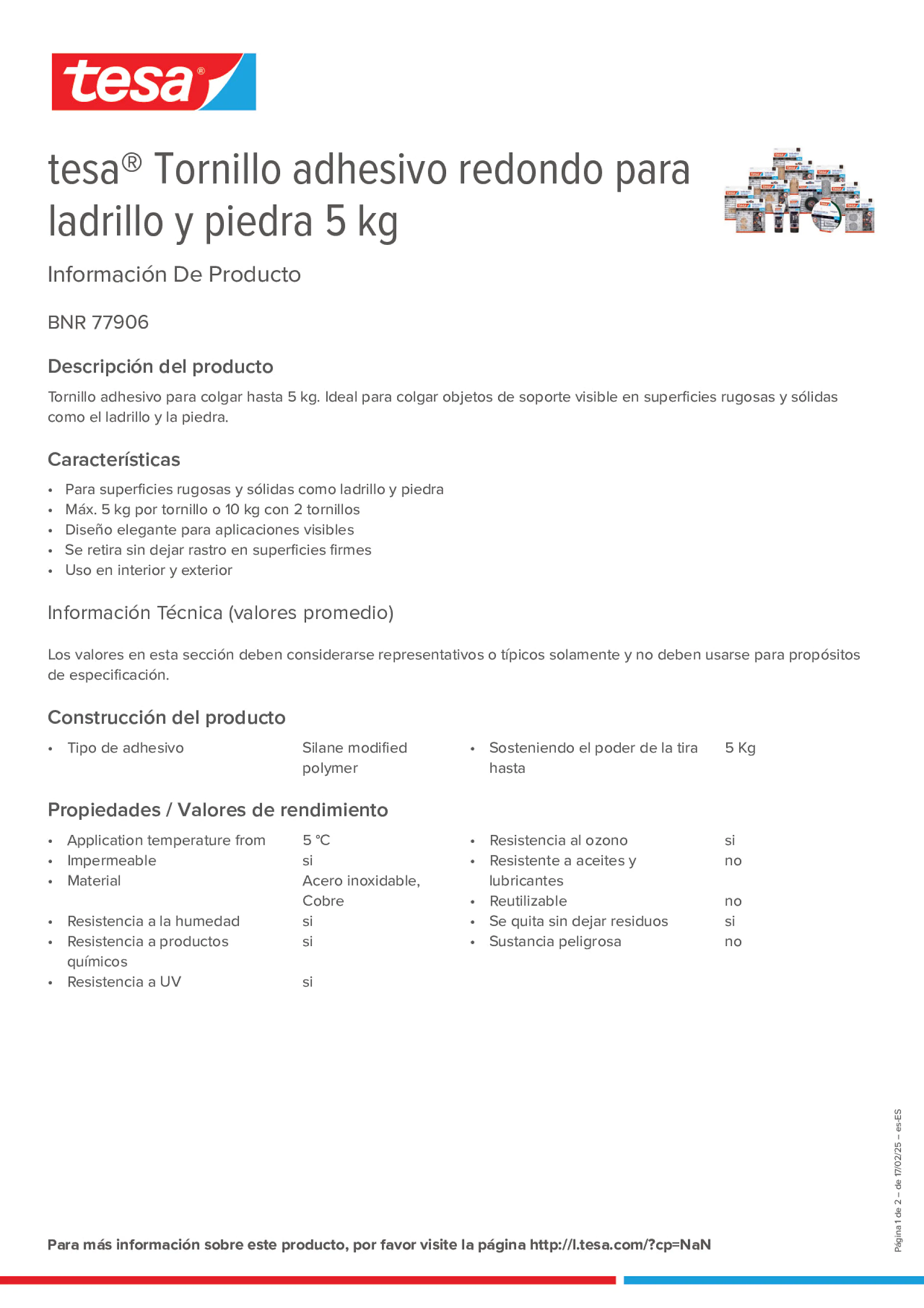 Product information_tesa® 77906_es-ES