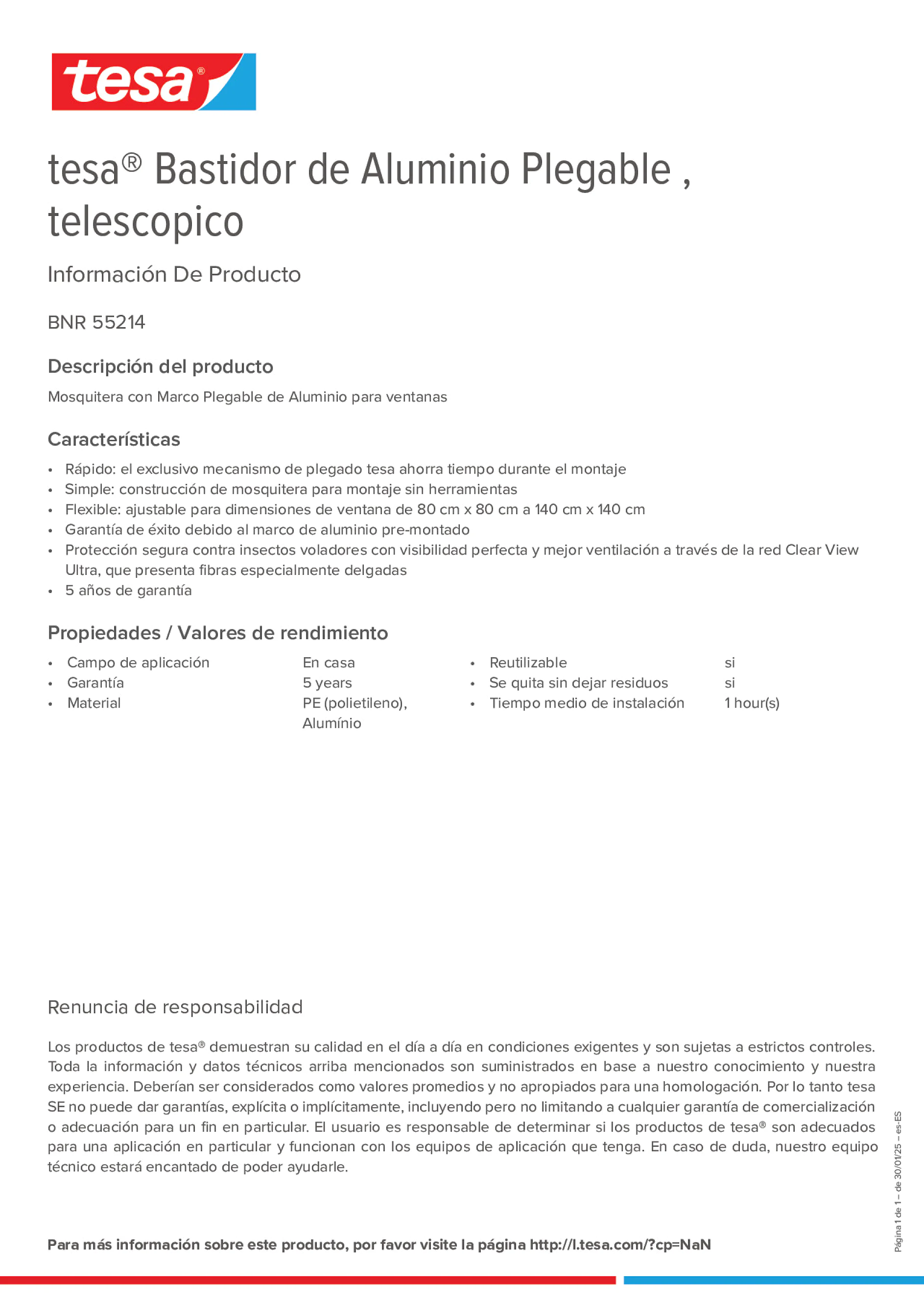 Product information_tesa® 55214_es-ES
