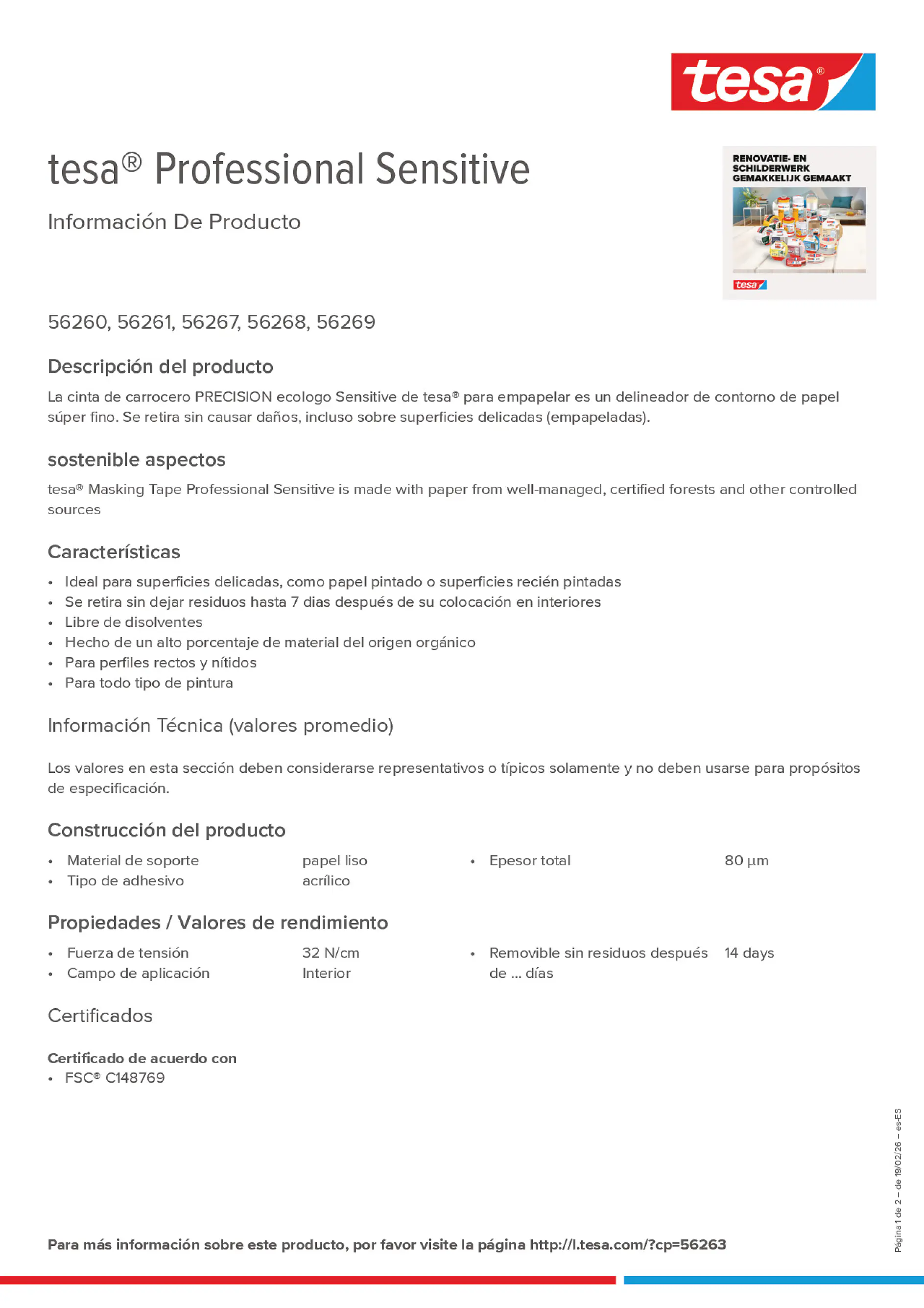 Product information_tesa® 56260_es-ES