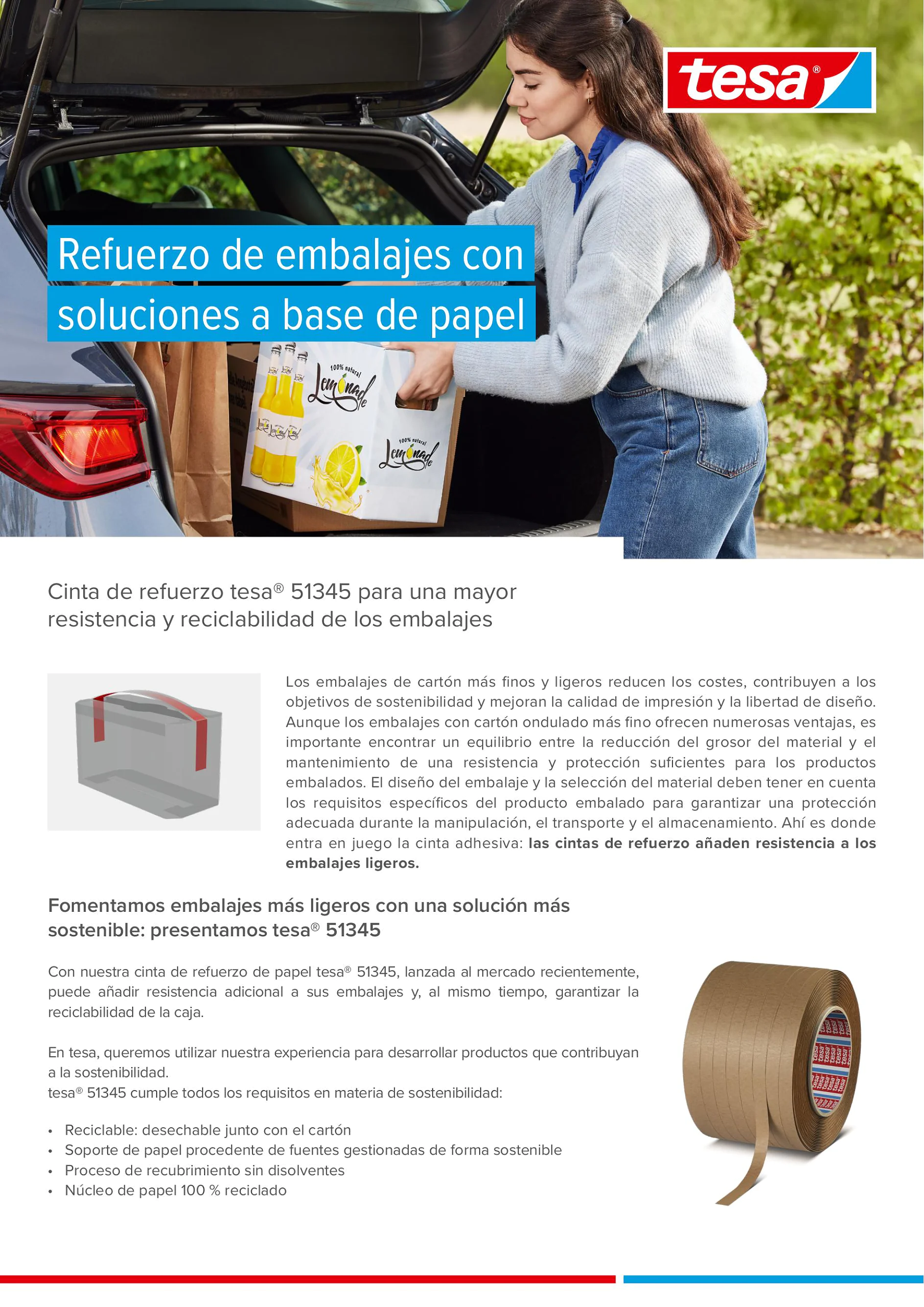 tesa® 51345_2-pager tesa_ES