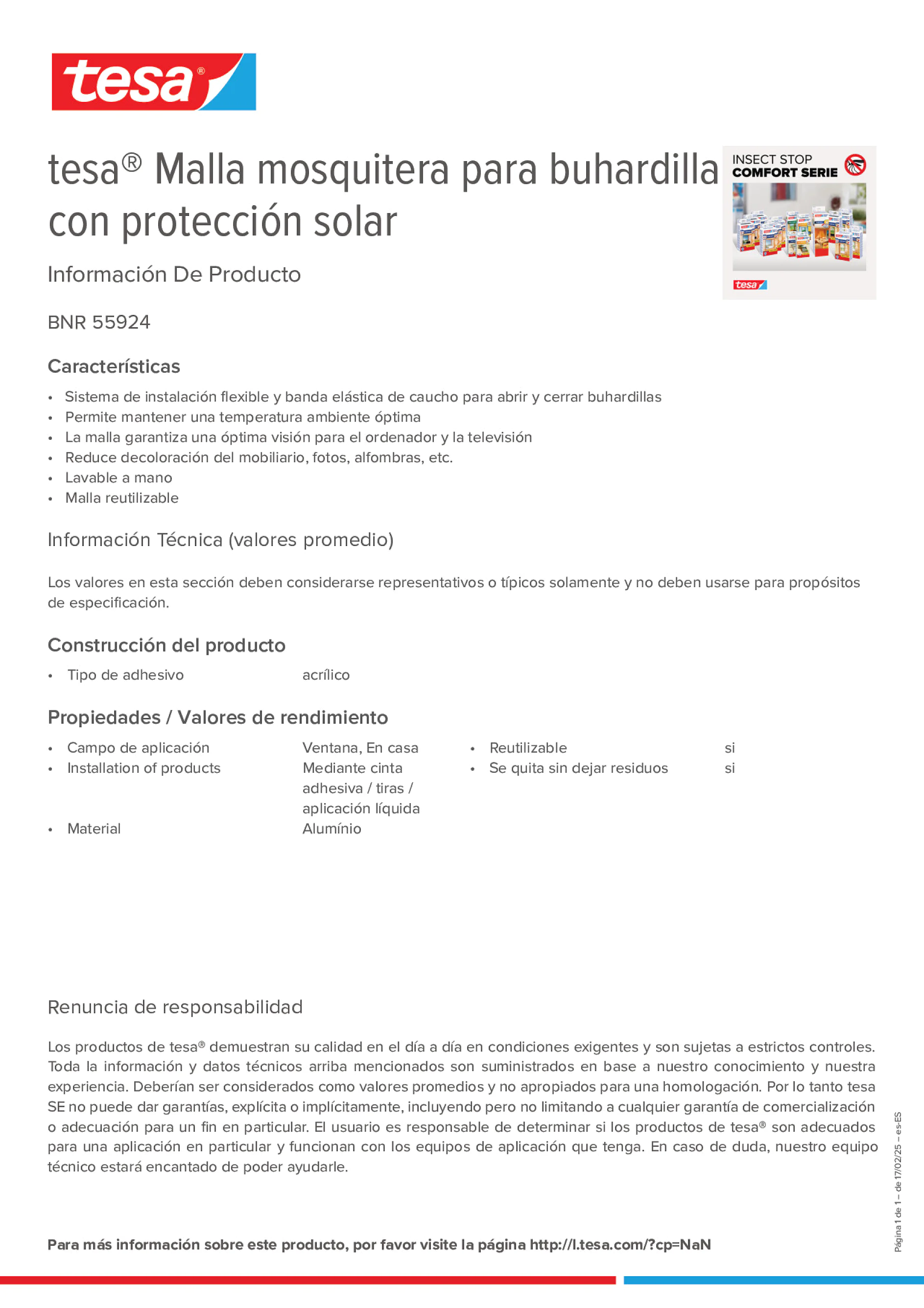 Product information_tesa® 55924_es-ES