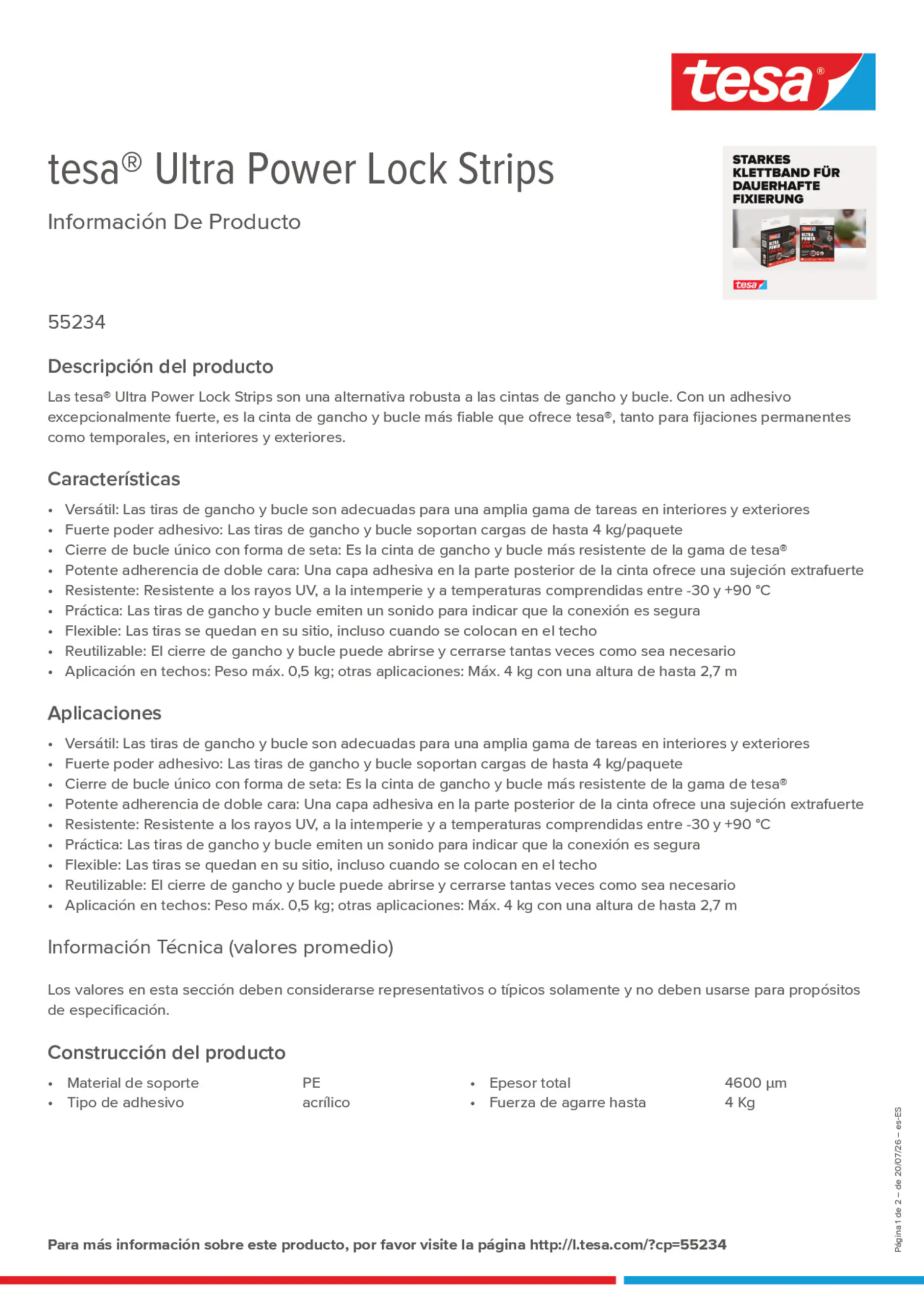 Product information_tesa® 55234_es-ES