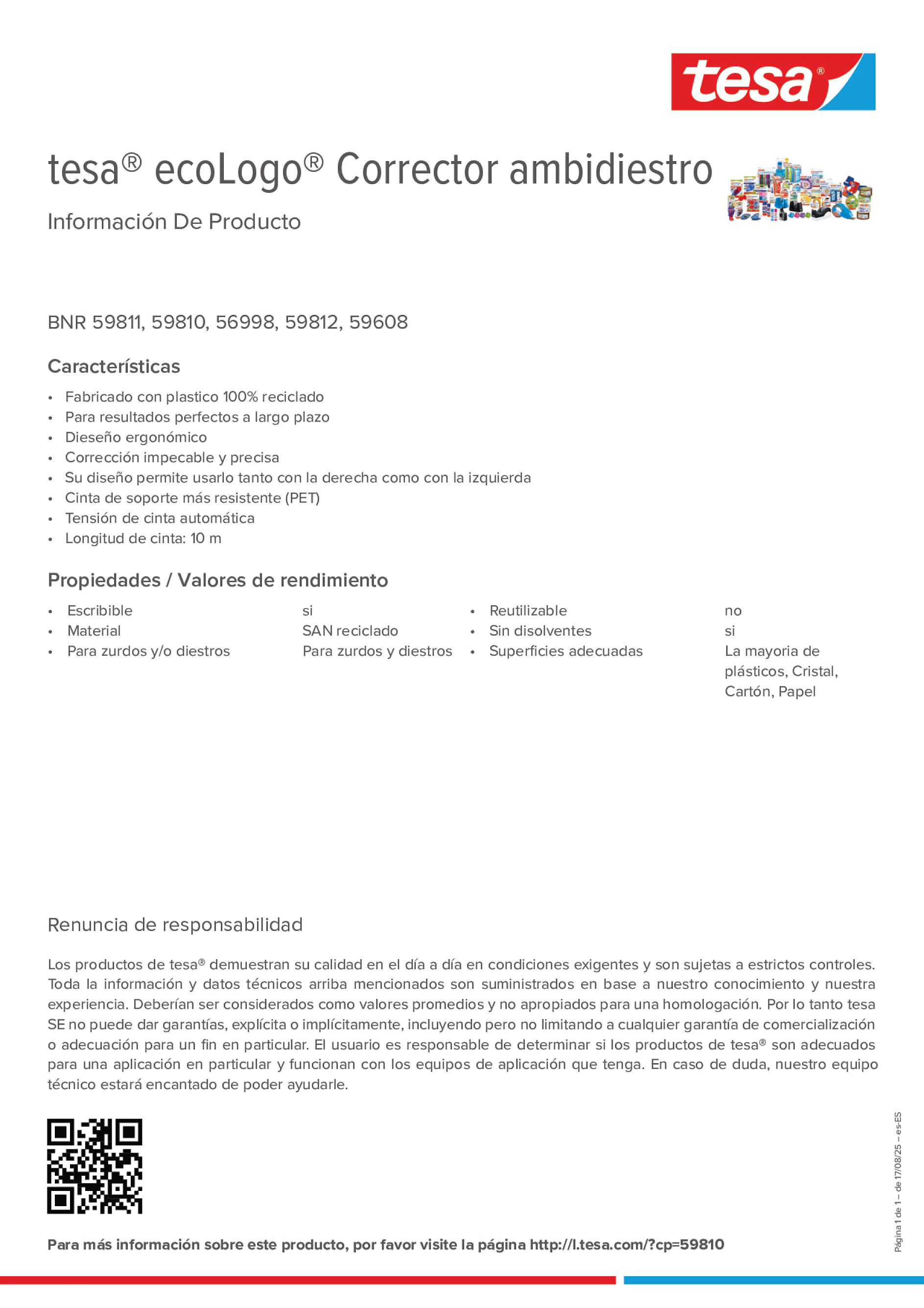 Product information_tesa® 56998_es-ES