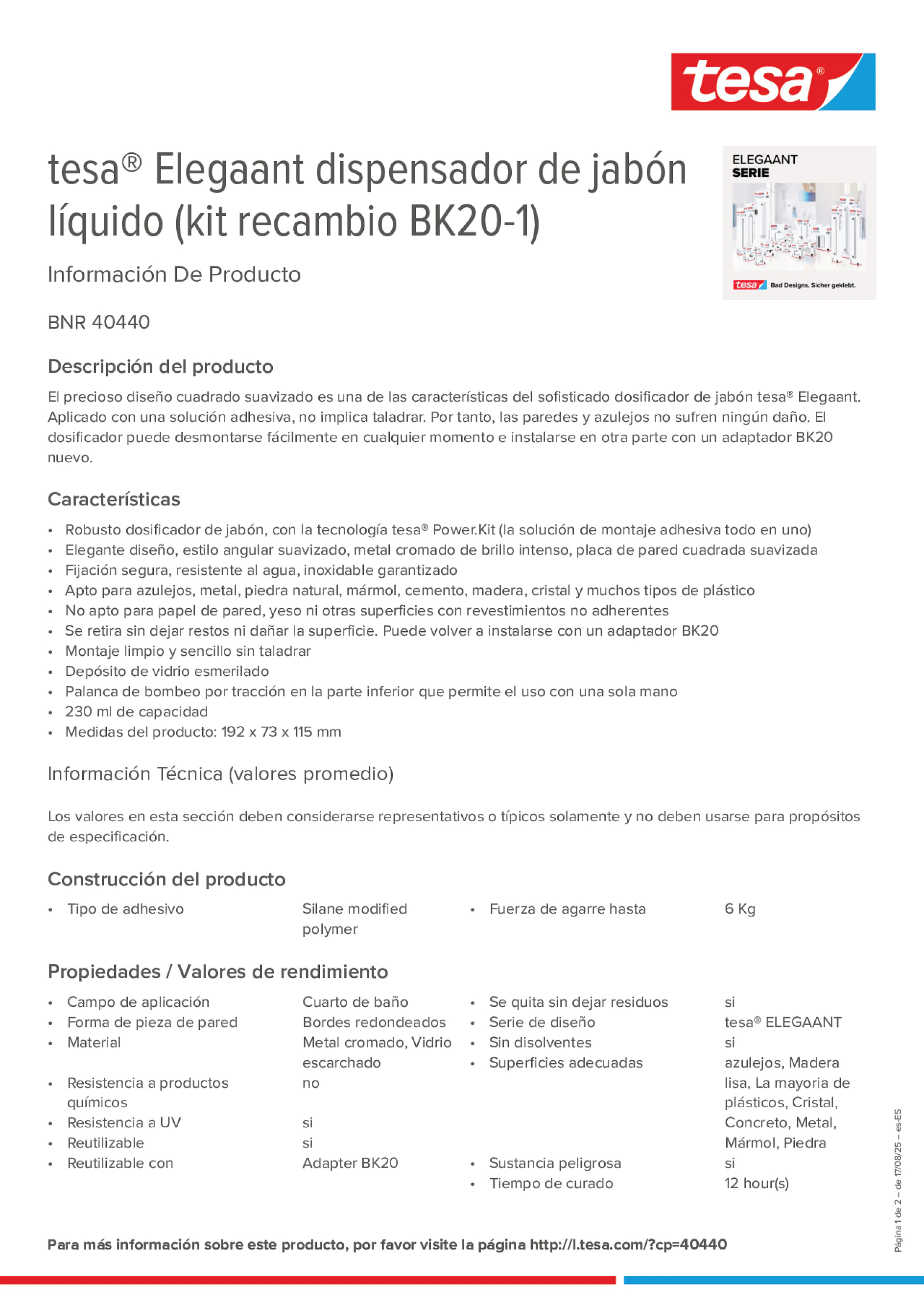 Product information_tesa® 40440_es-ES