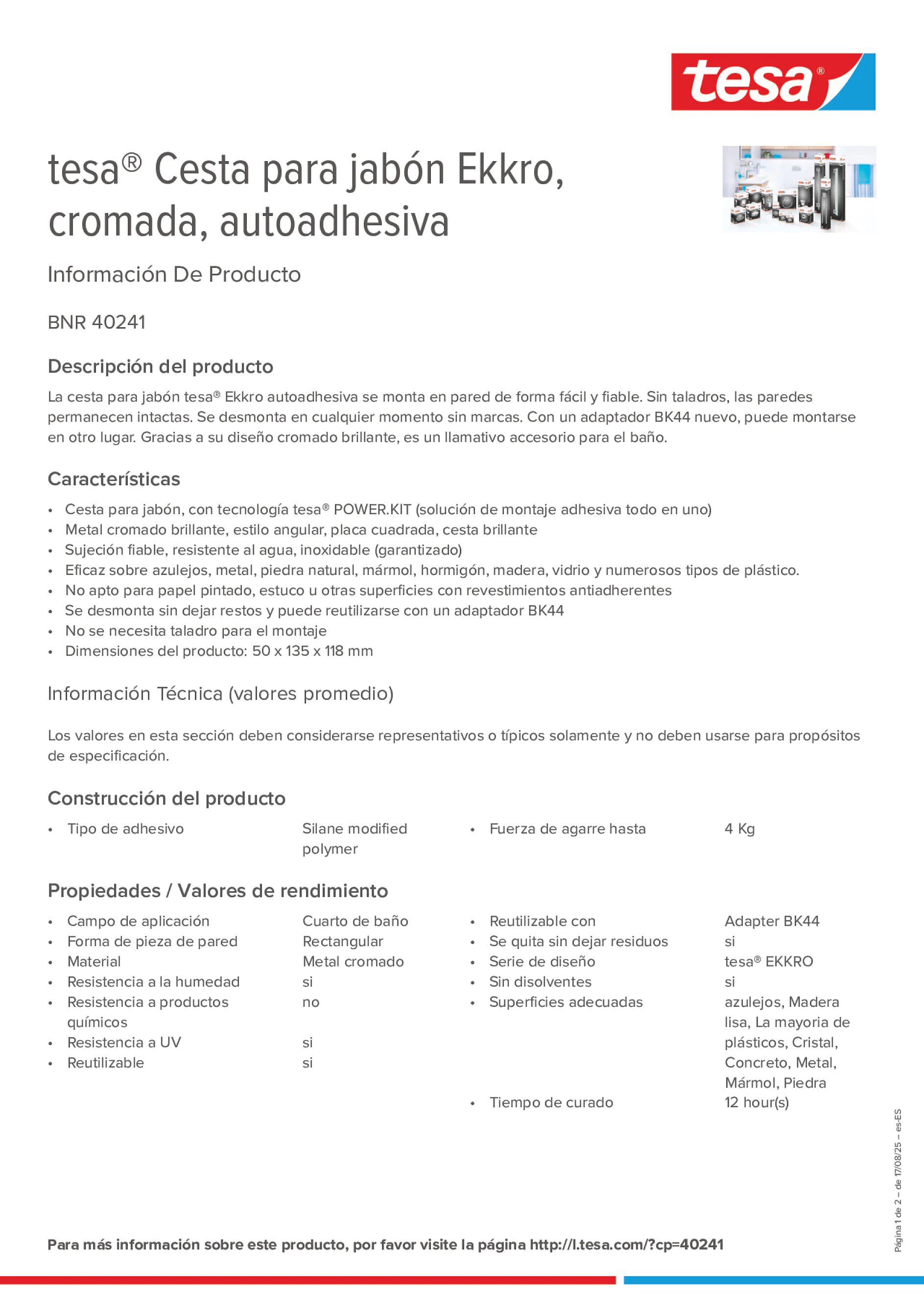 Product information_tesa® 40241_es-ES