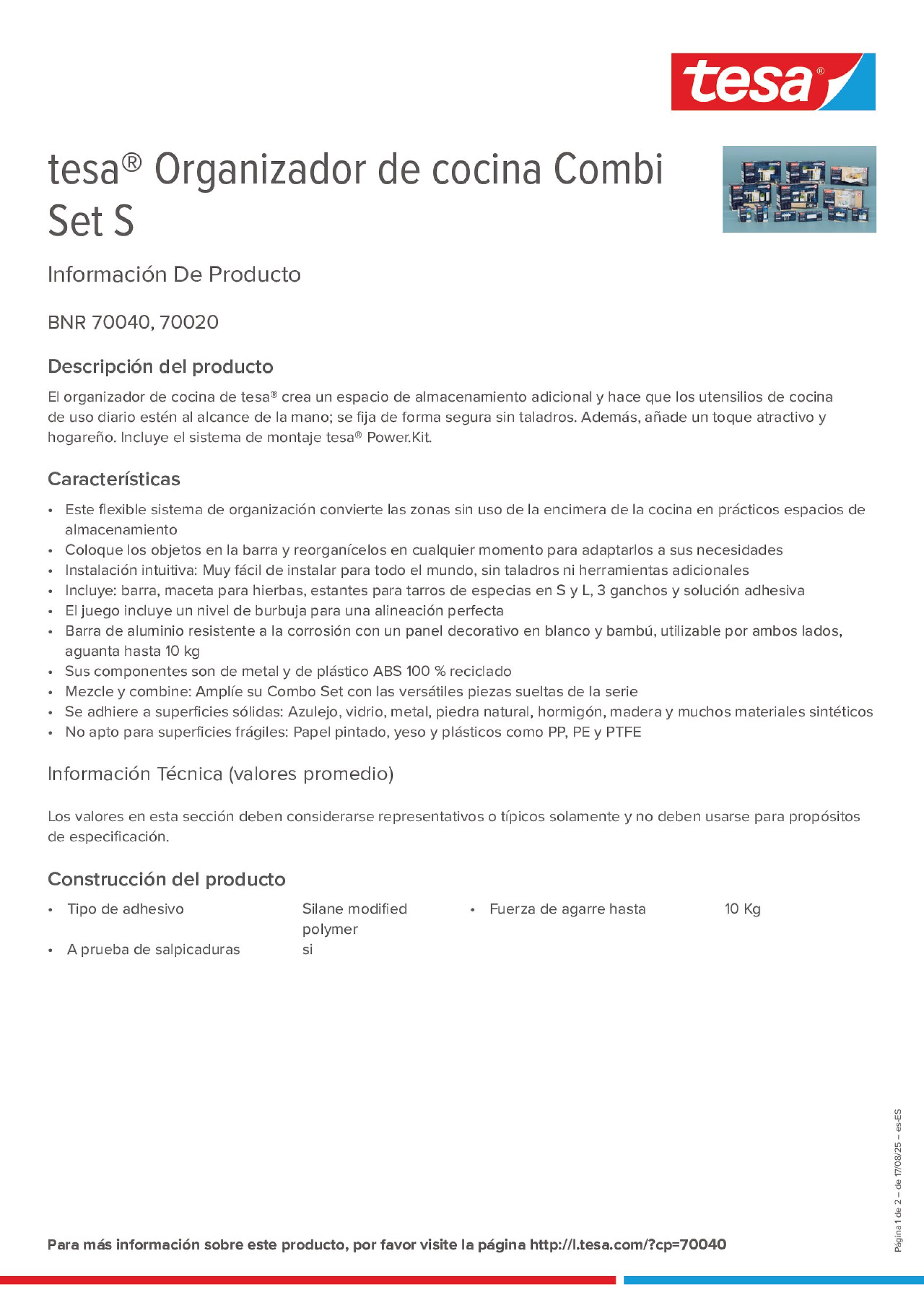 Product information_tesa® 70040_es-ES