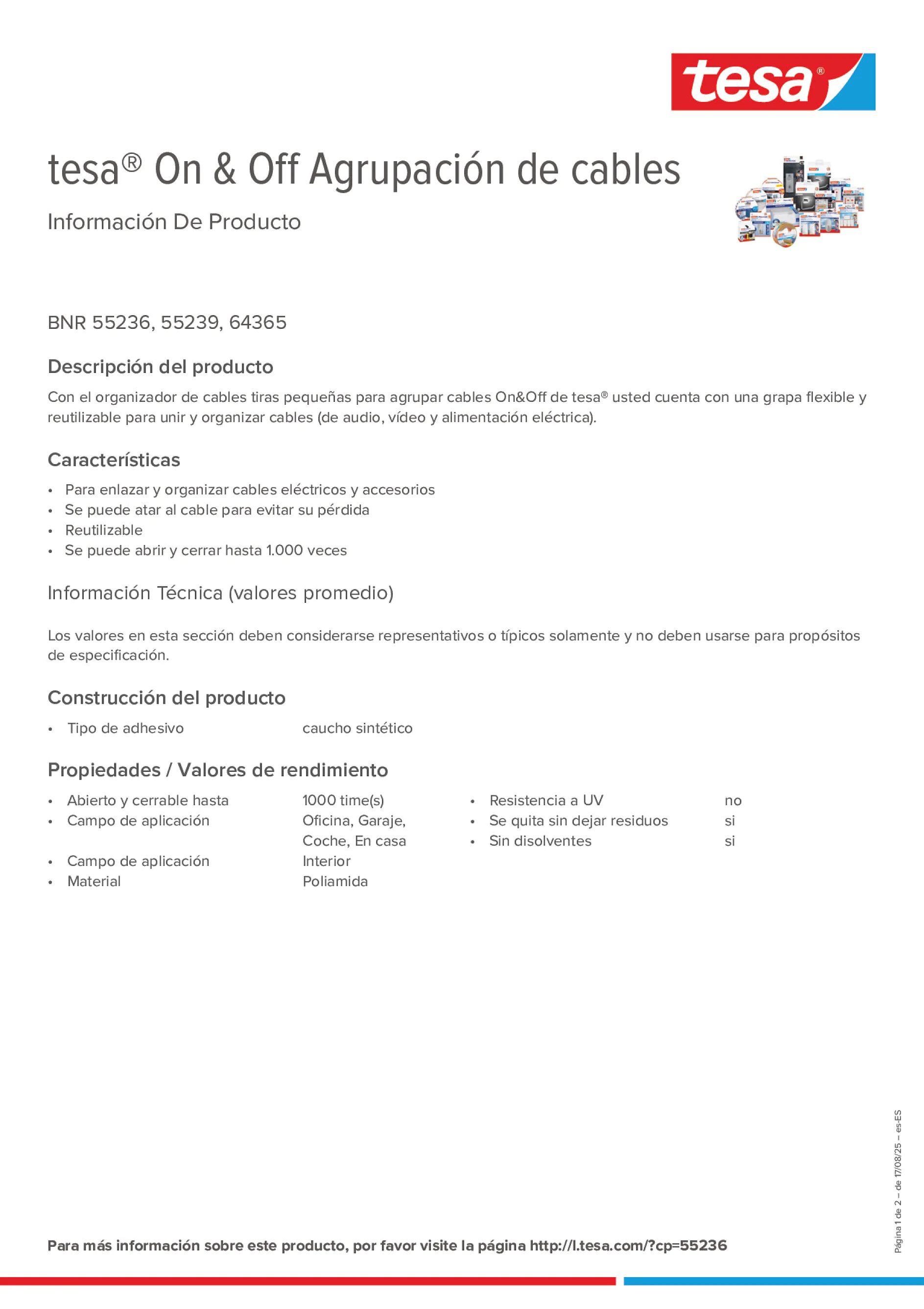 Product information_tesa® On & Off 55236_es-ES