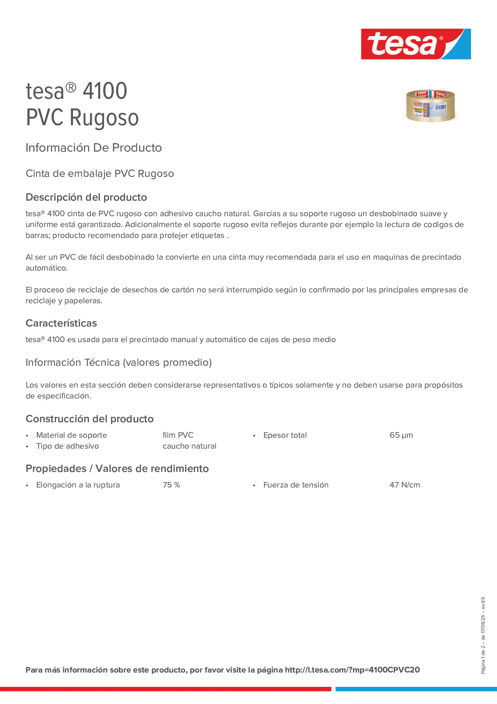 Product information_tesa® 04100_es-ES