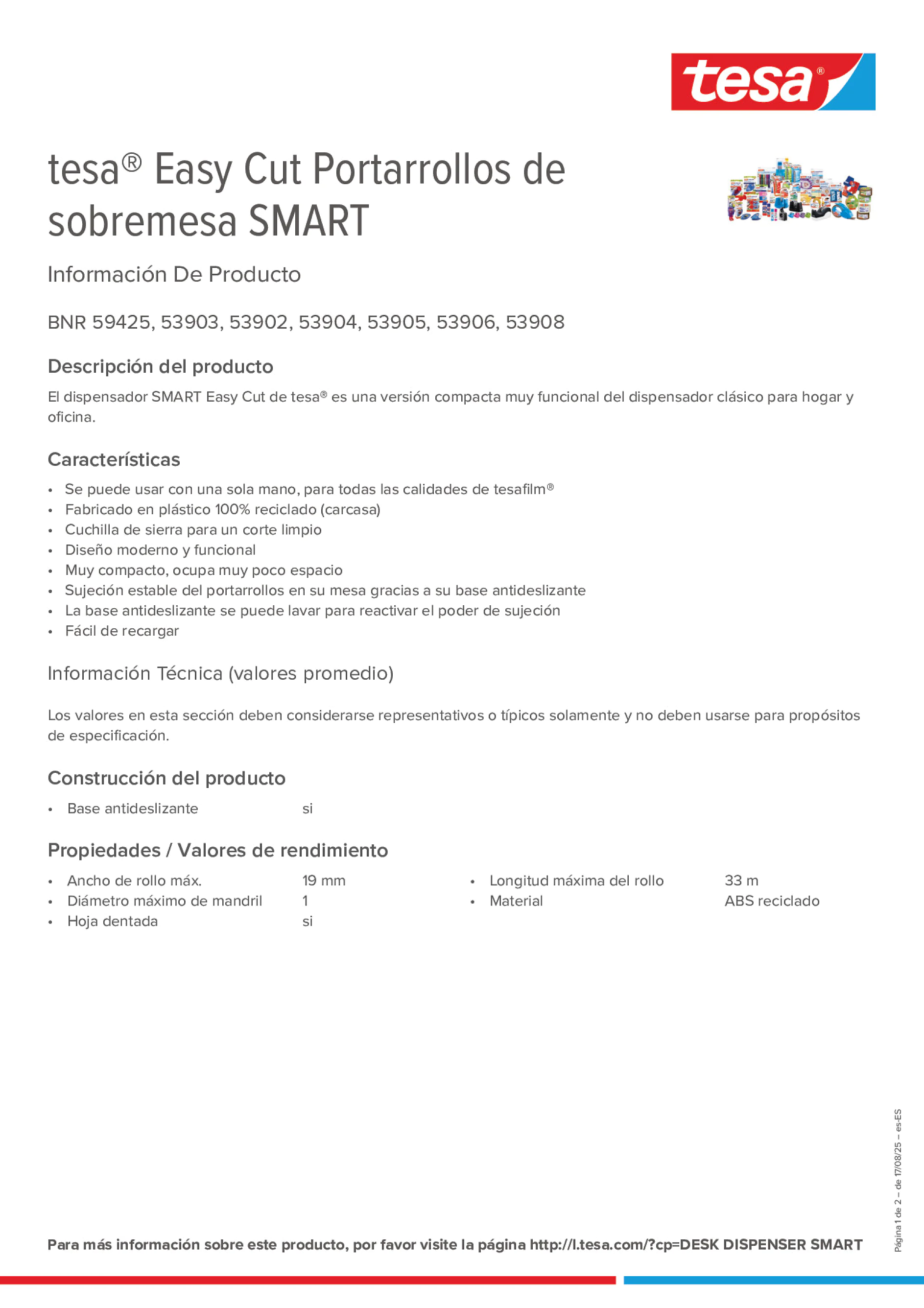Product information_tesa® Easy Cut 53902_es-ES