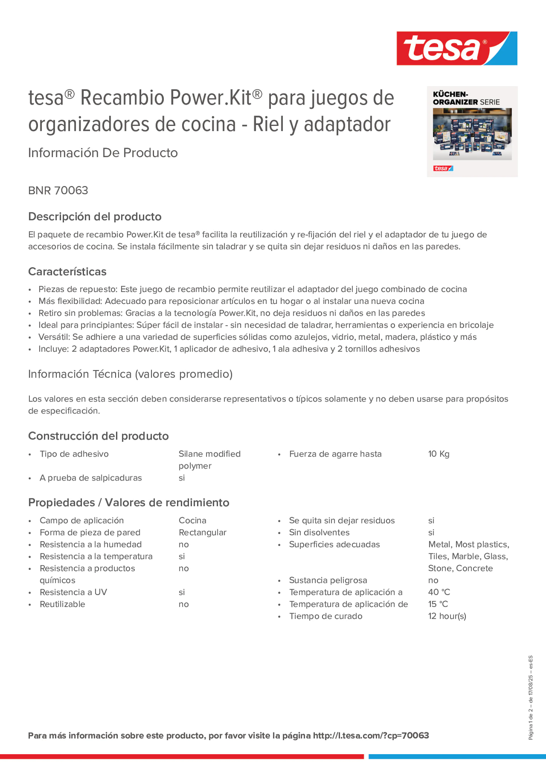 Product information_tesa® 70063_es-ES