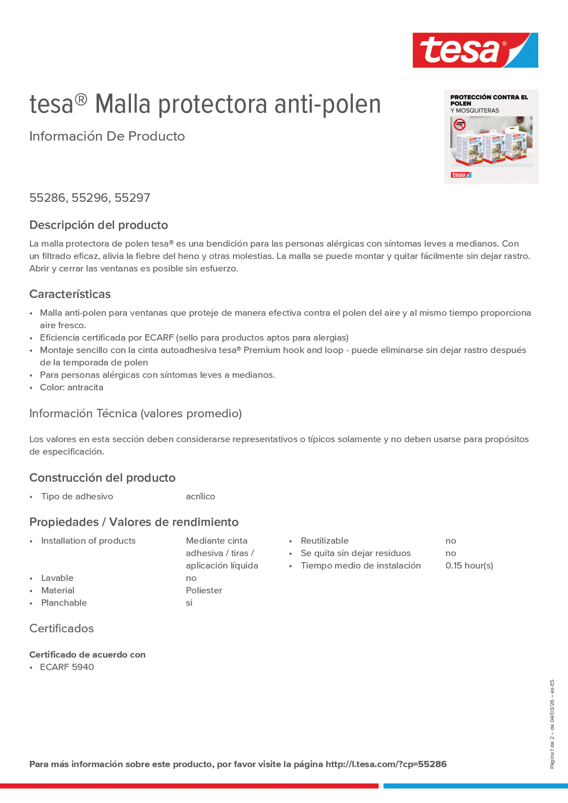 Product information_tesa® 55286_es-ES