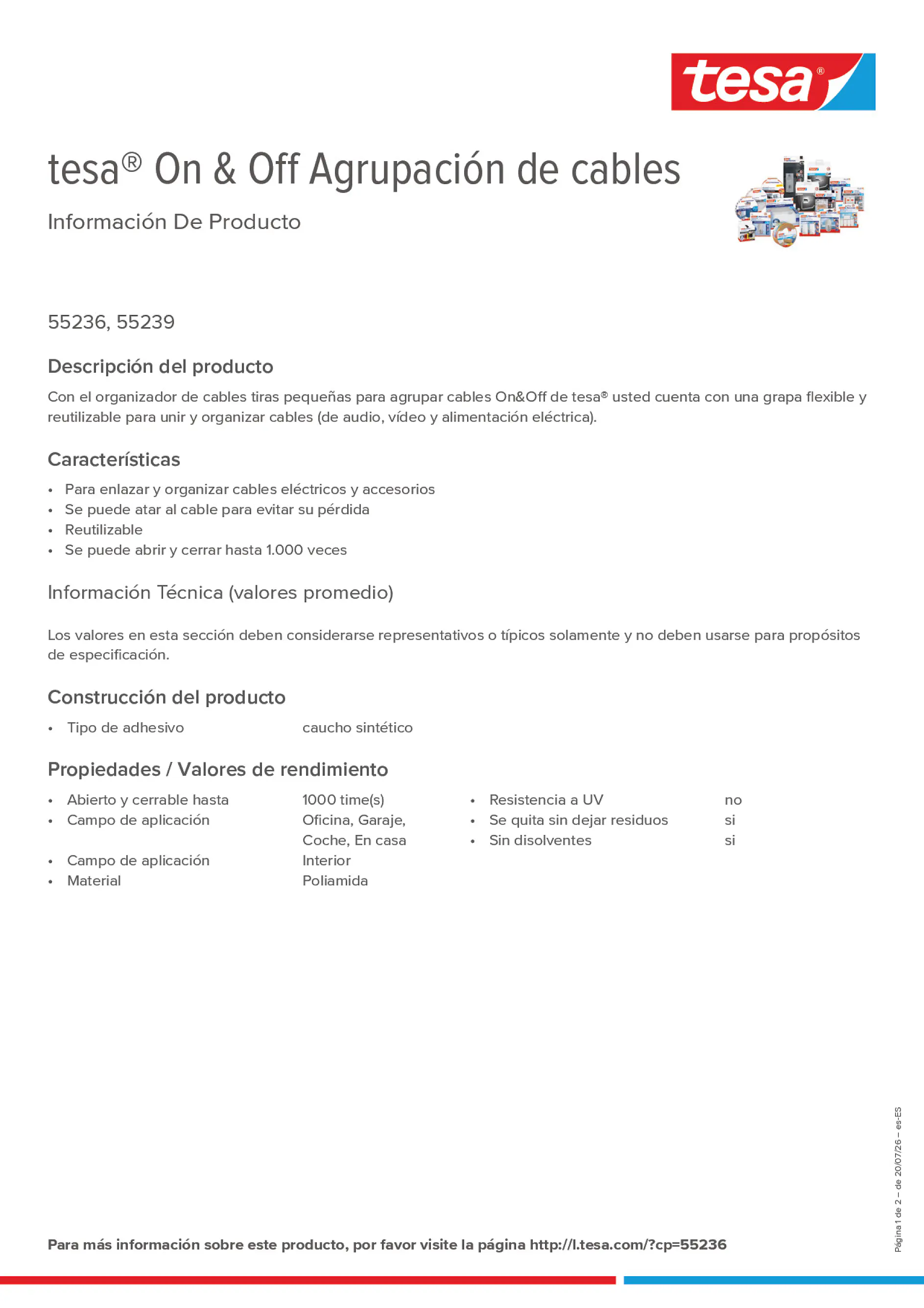 Product information_tesa® On & Off 55236_es-ES