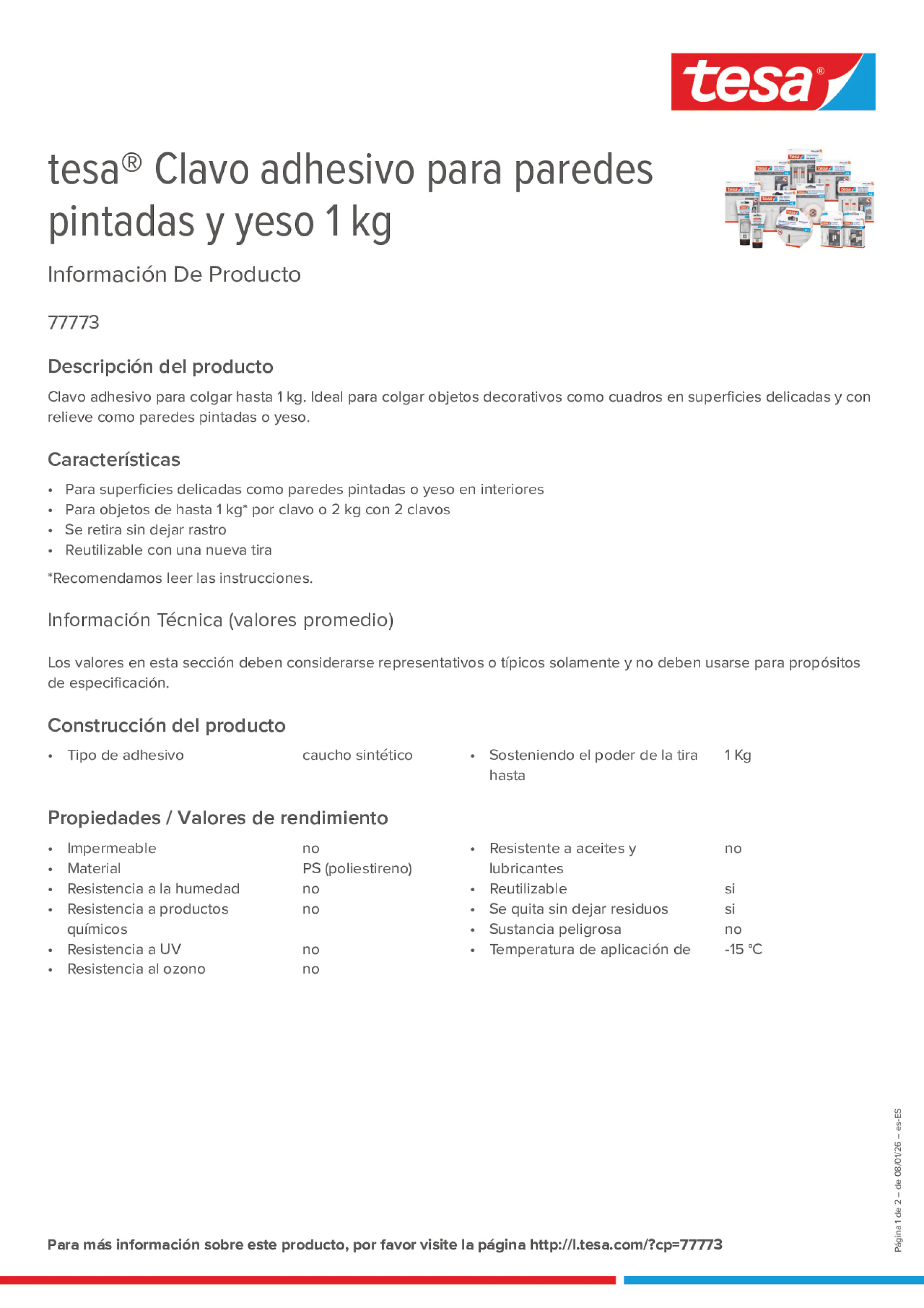 Product information_tesa® 77773_es-ES