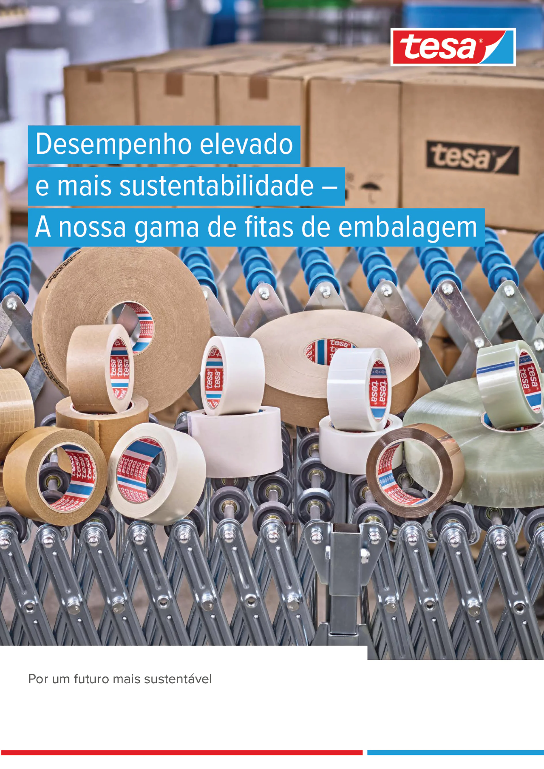 A nossa gama de fitas de embalagem (PT)