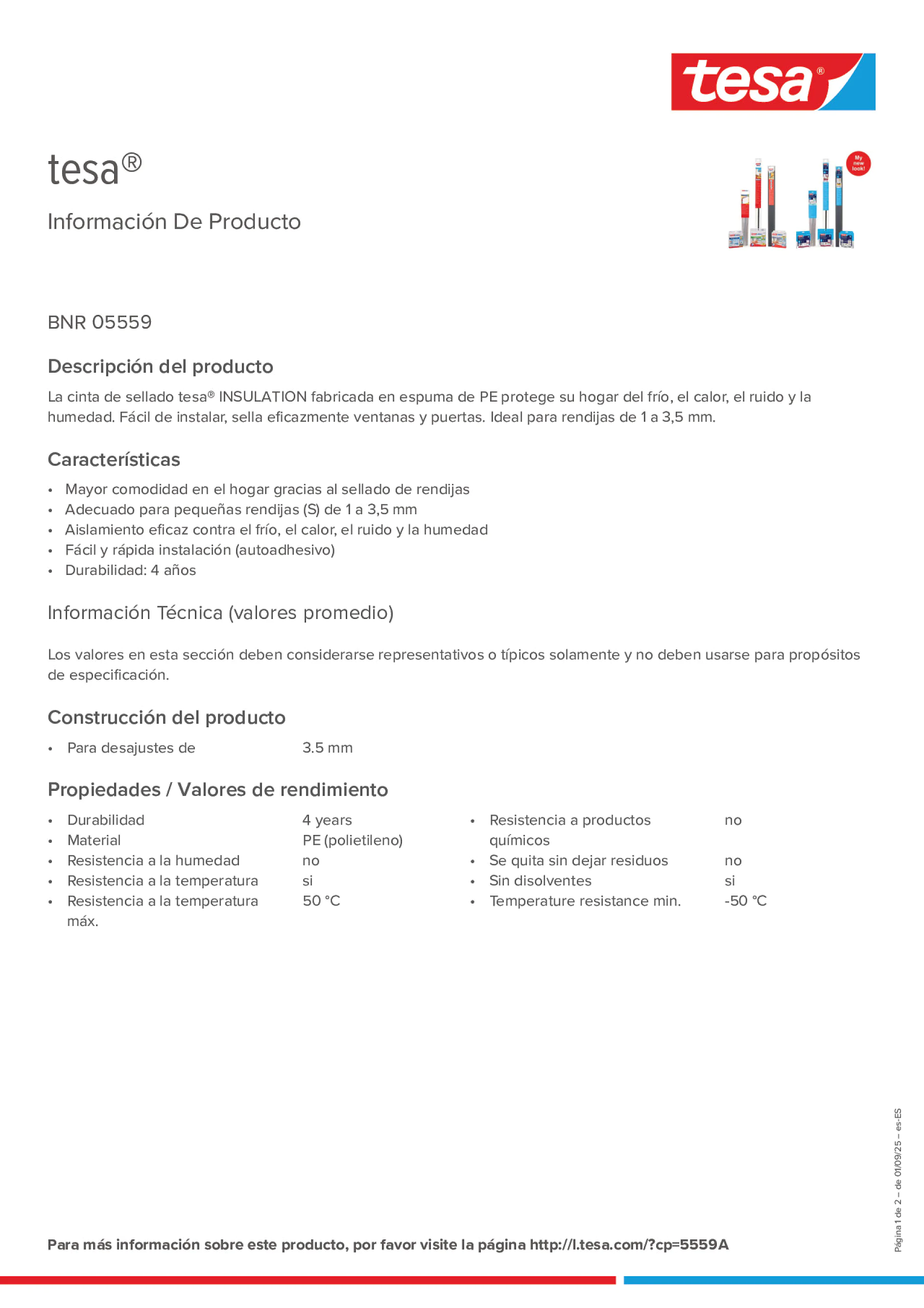 Product information_tesa® 05559_es-ES