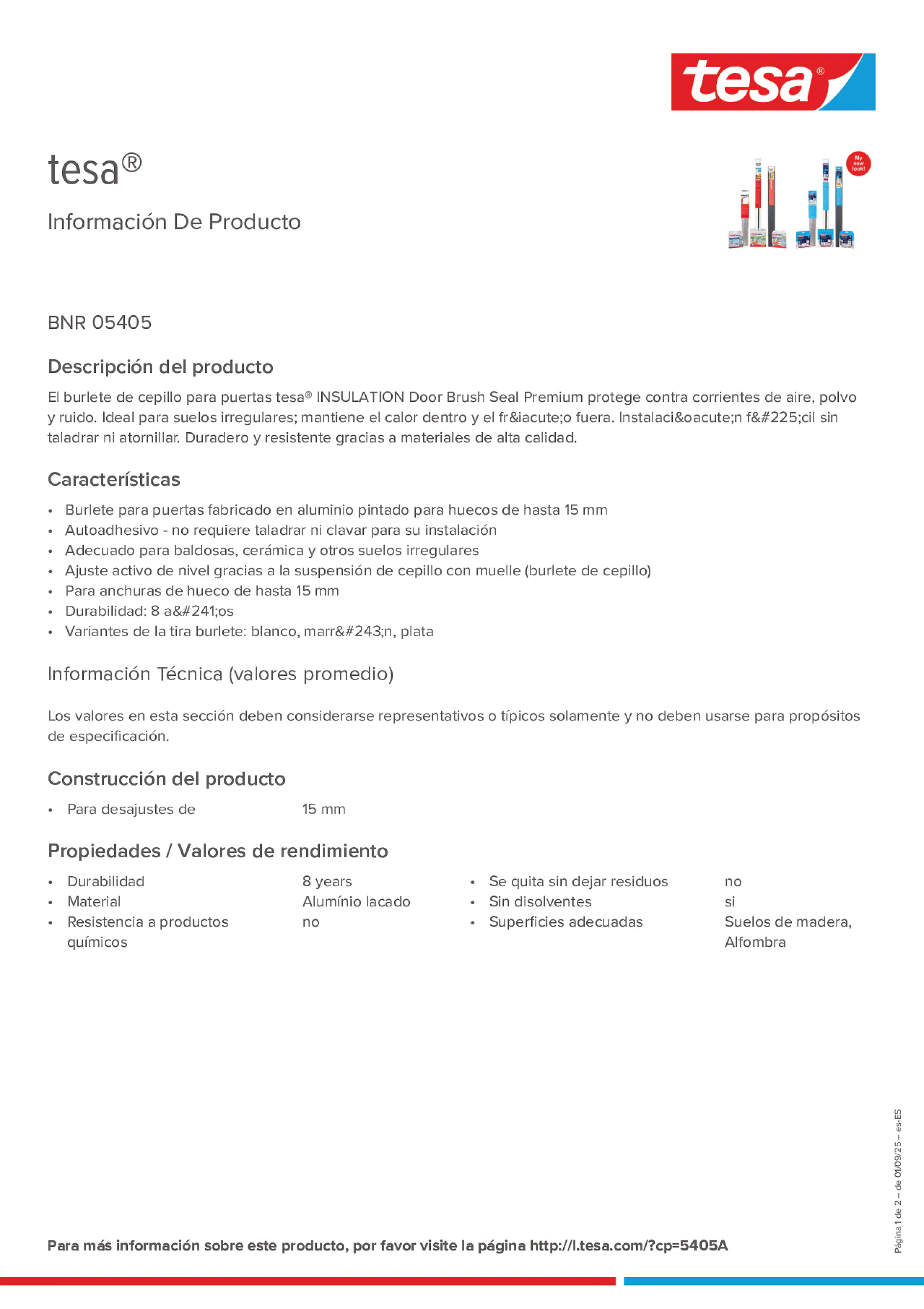 Product information_tesa® 05405_es-ES