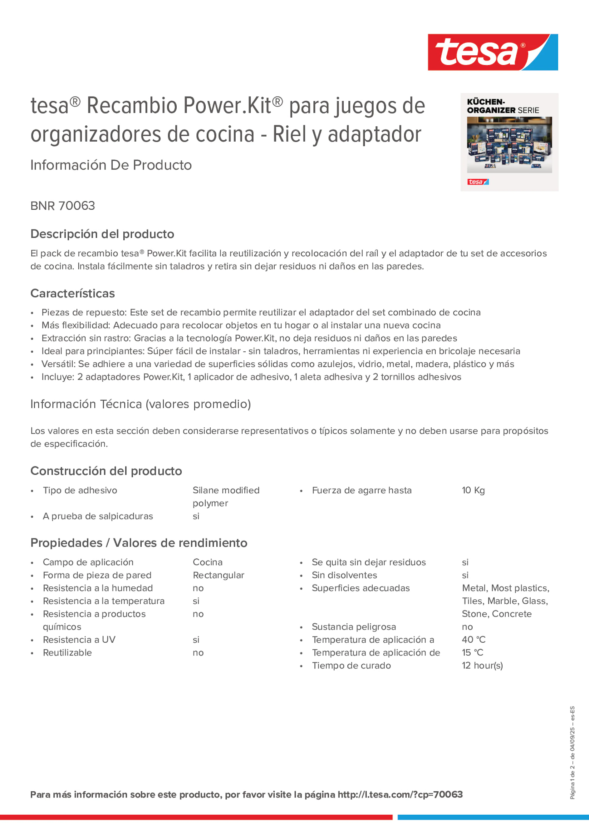 Product information_tesa® 70063_es-ES
