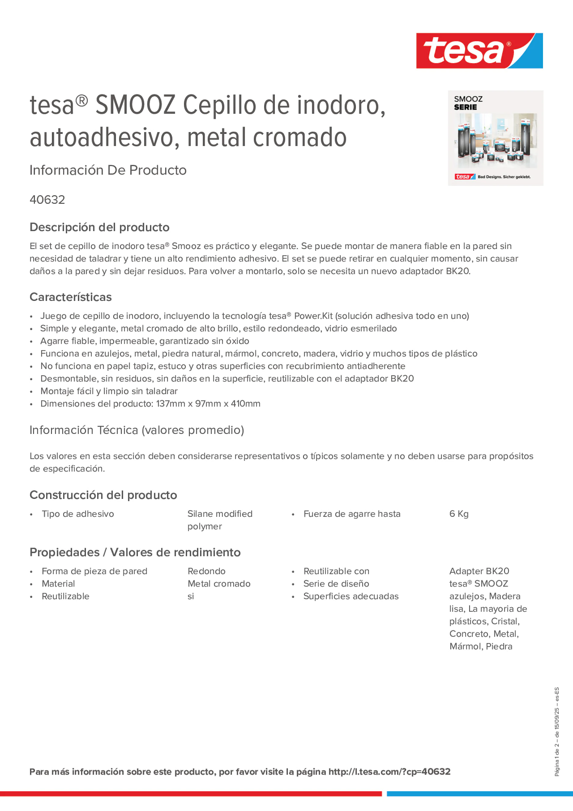 Product information_tesa® 40632_es-ES