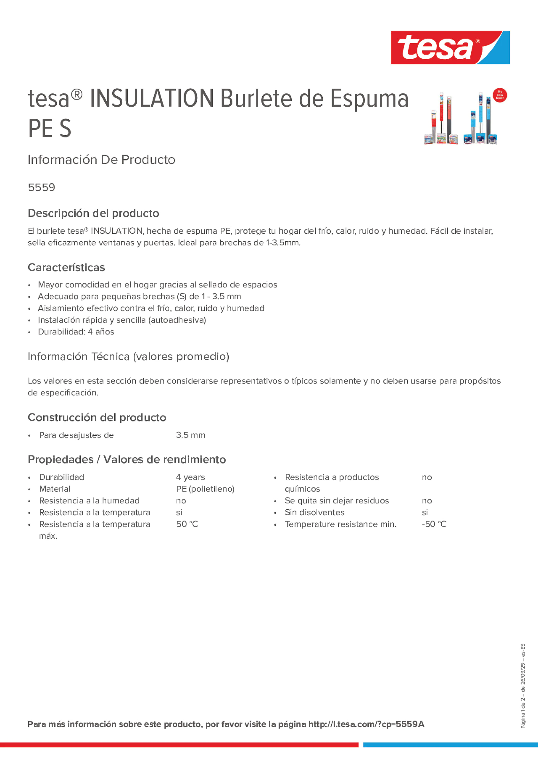 Product information_tesa® 05559_es-ES