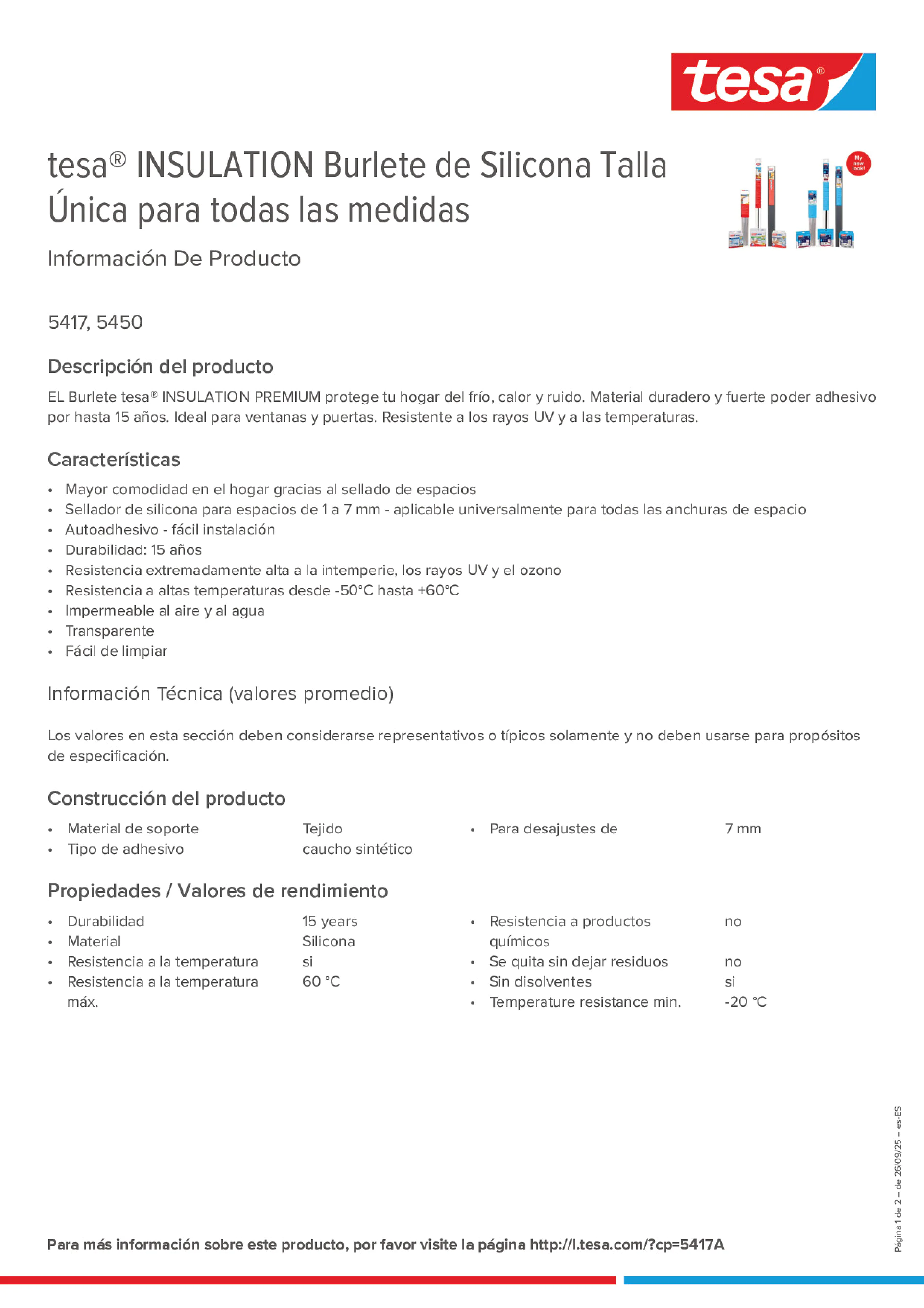 Product information_tesa® 05417_es-ES
