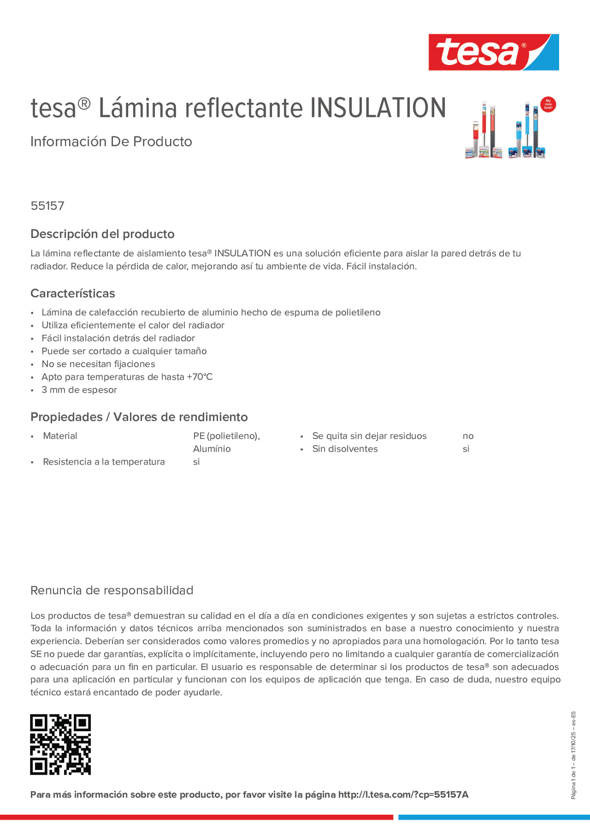 Product information_tesa® 55157_es-ES