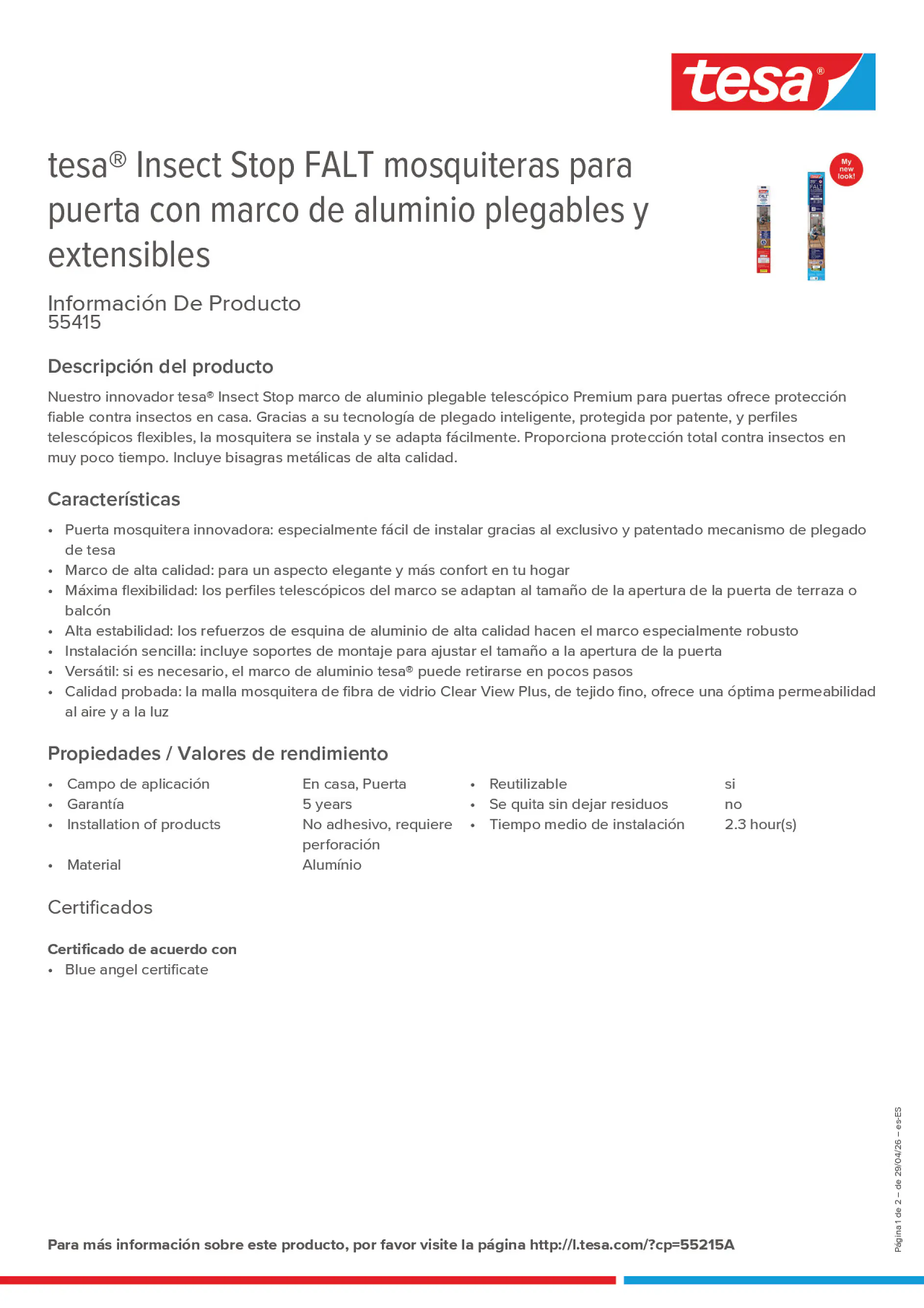 Product information_tesa® 55215A_es-ES