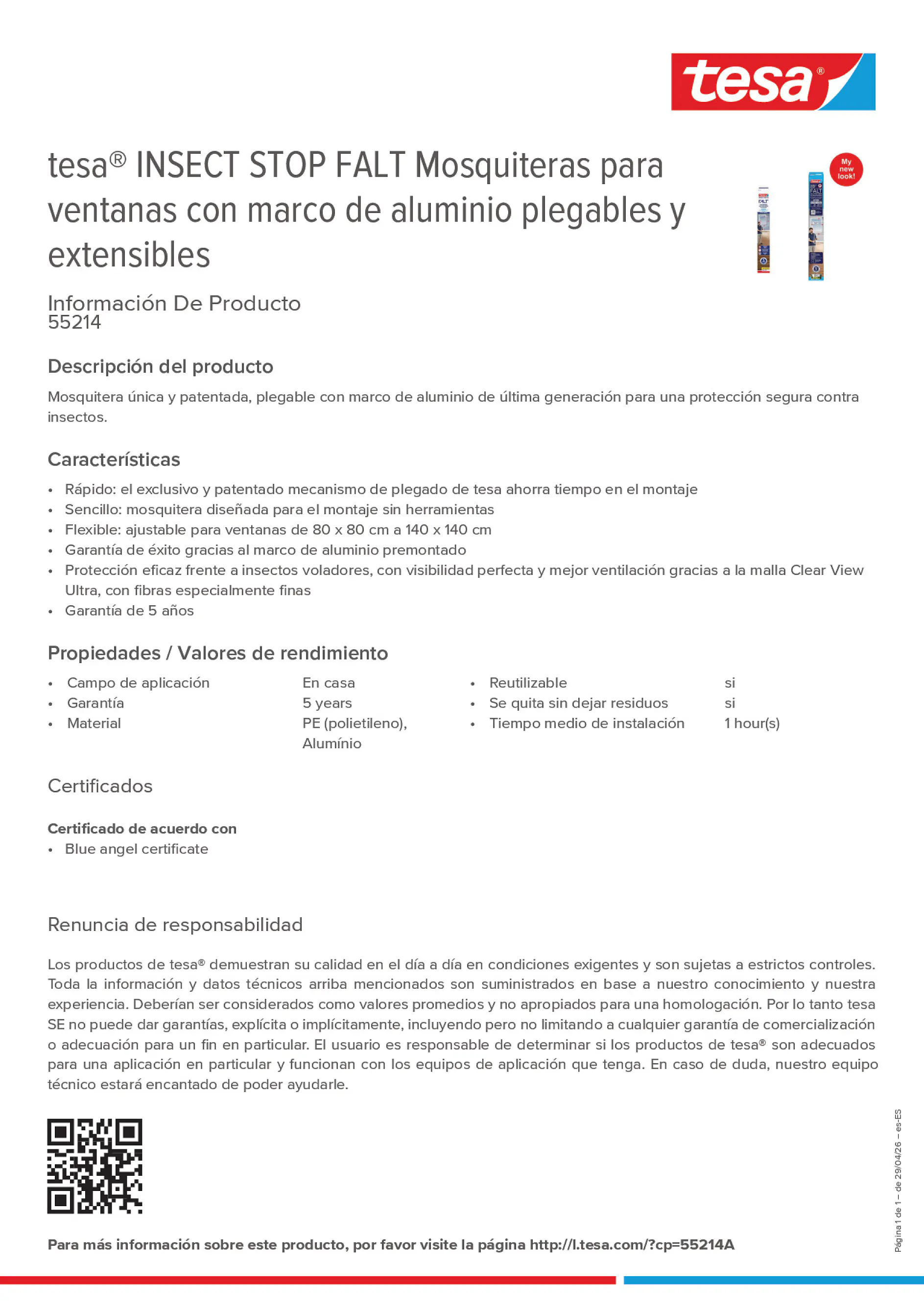 Product information_tesa® 55214A_es-ES