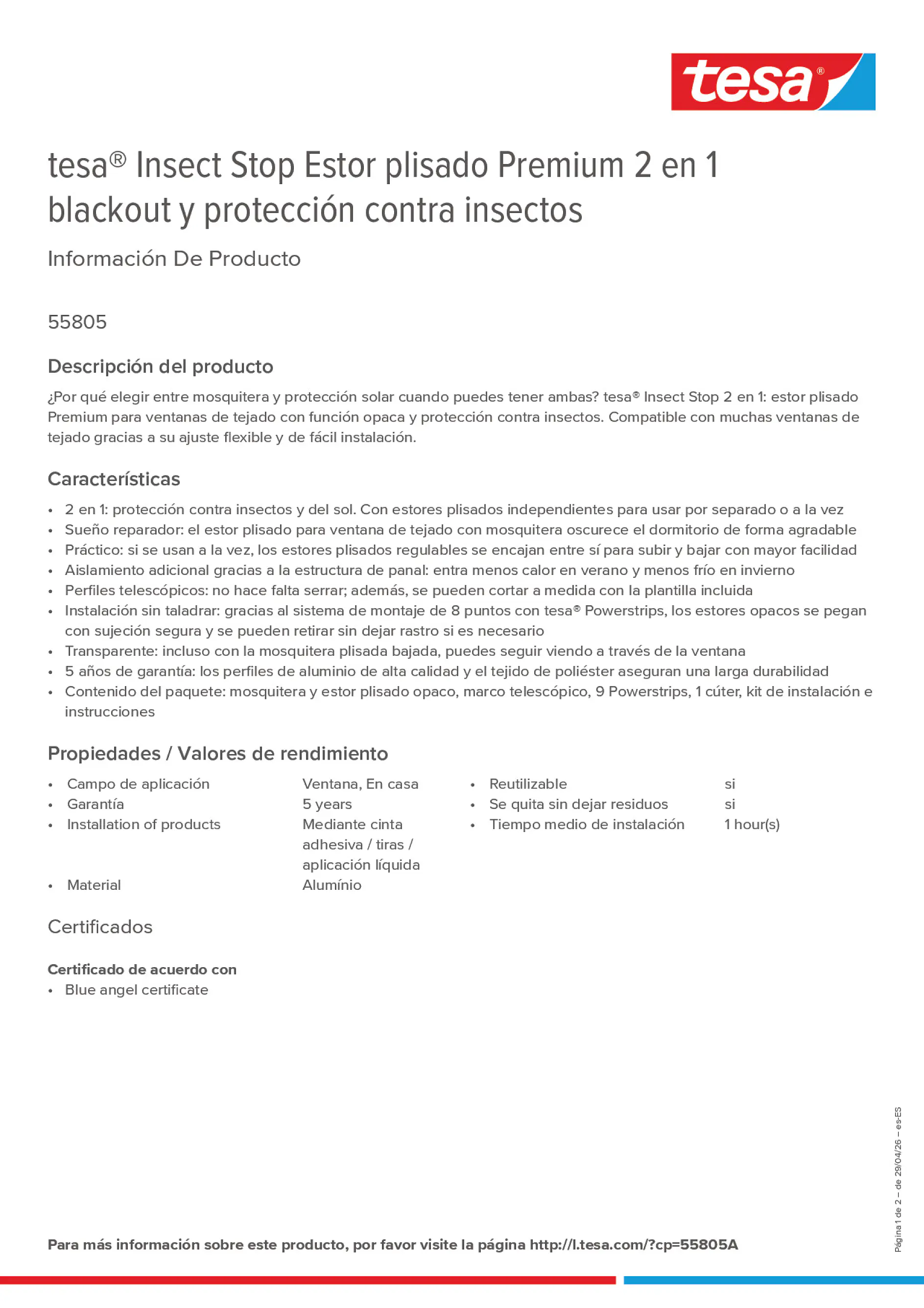 Product information_tesa® 55805A_es-ES